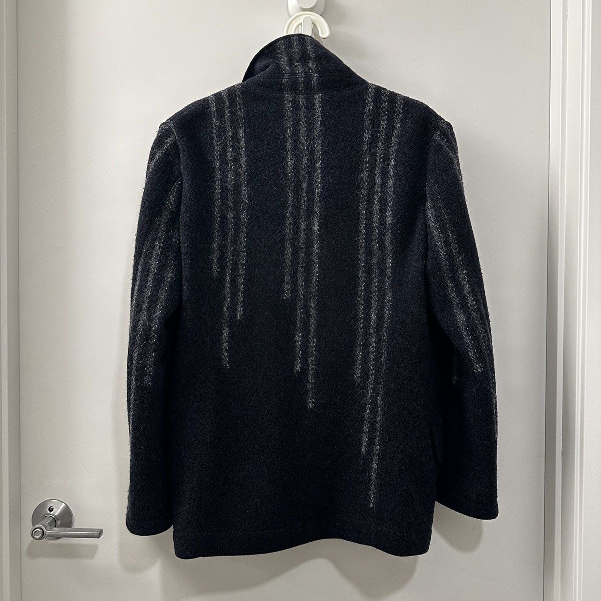 Alexander McQueen Alexander McQueen FW11 Runway Wool-Mohair Blazer Navy S Size US S / EU 44-46 / 1 - 4 Thumbnail