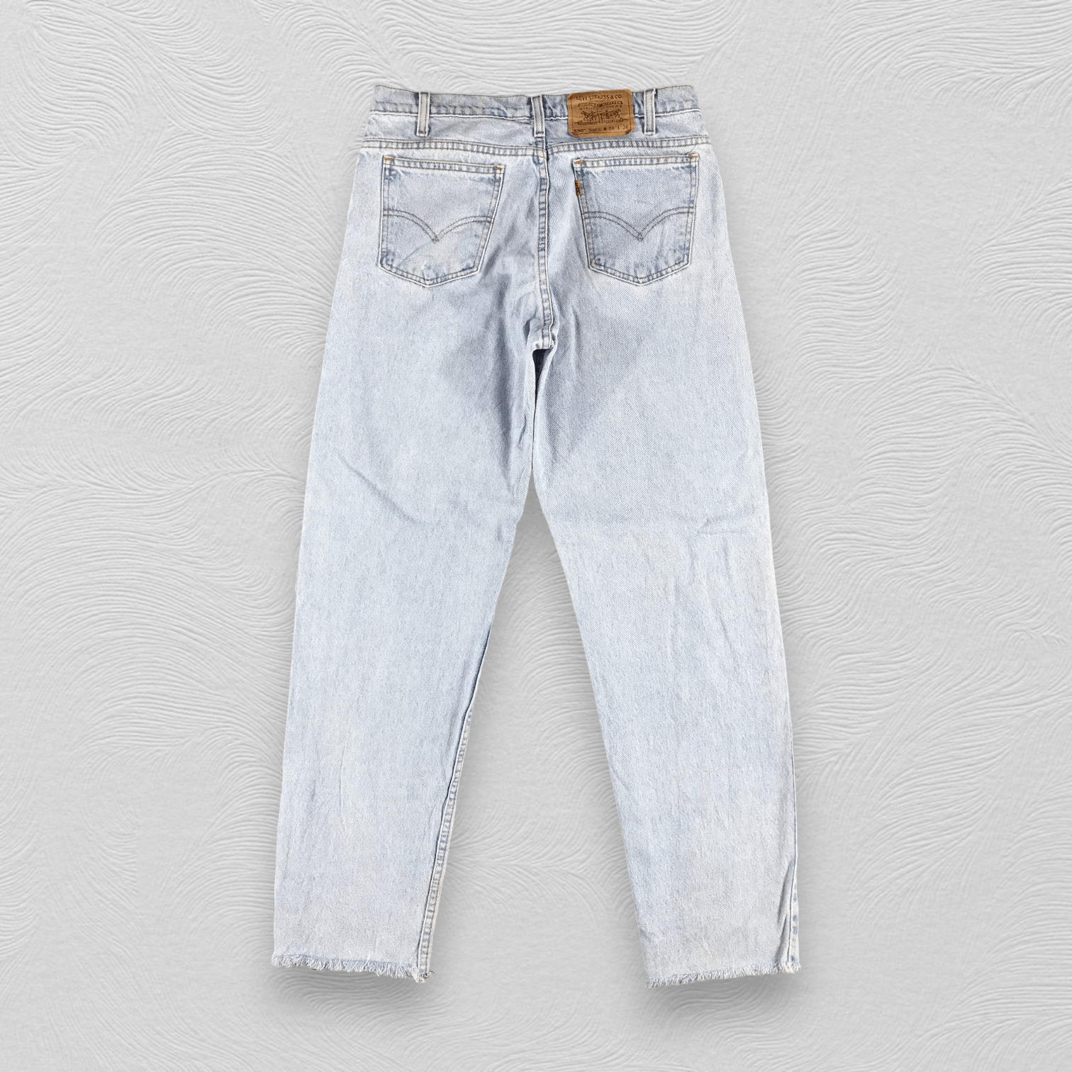 Levi's Vintage 90s Levi's 550 Jeans Relaxed Fit Denim KJ832 Size US 33 - 2 Thumbnail