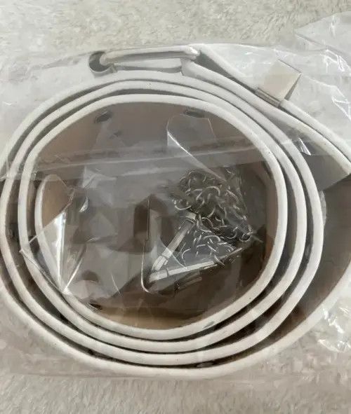 Other 110cm White Belt Size ONE SIZE - 4 Thumbnail