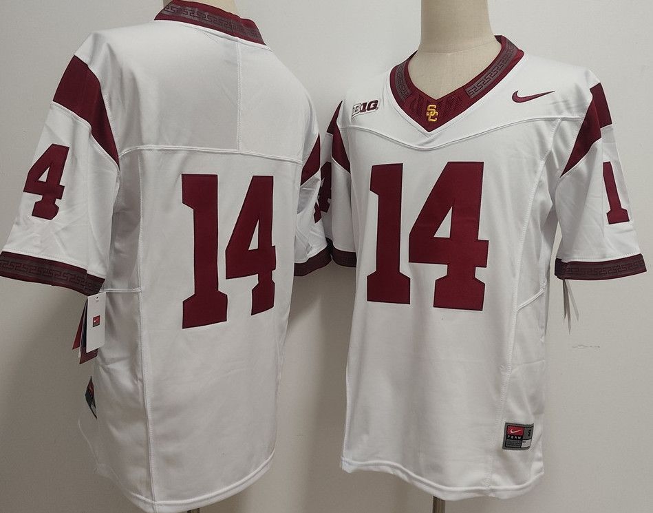 Other Men's USC Trojans 14 Jayden Maiava White Jersey Size US M / EU 48-50 / 2 - 1 Thumbnail