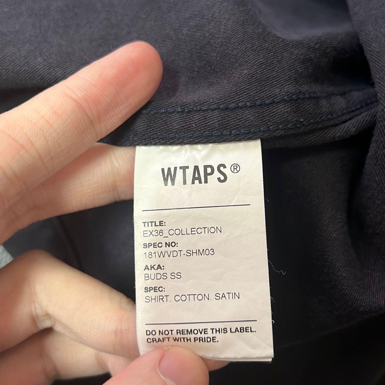 Wtaps Wtaps buds ss short shirt Size US M / EU 48-50 / 2 - 6 Thumbnail