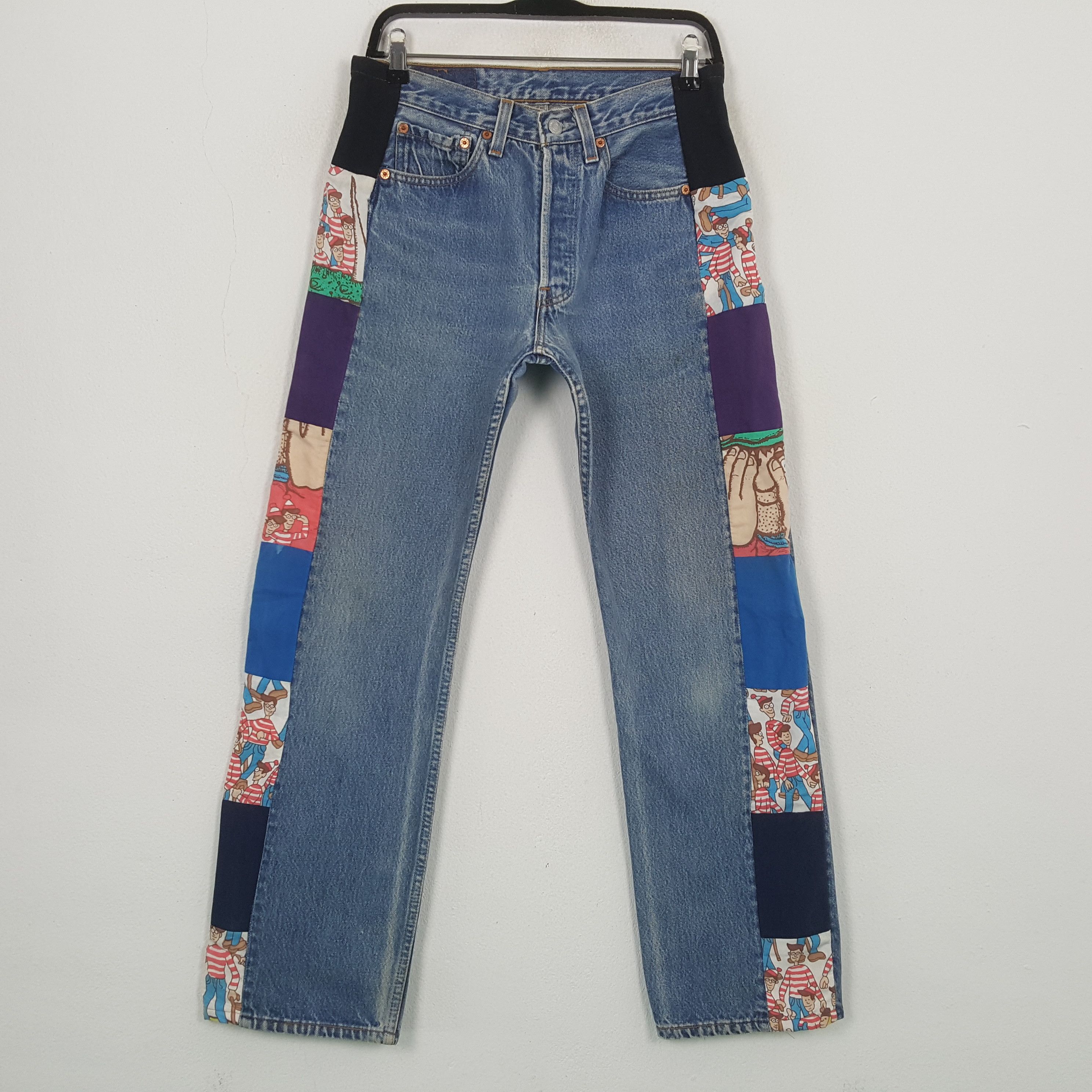 Levis 501 Streetwear Fashion Style Jeans RR30
