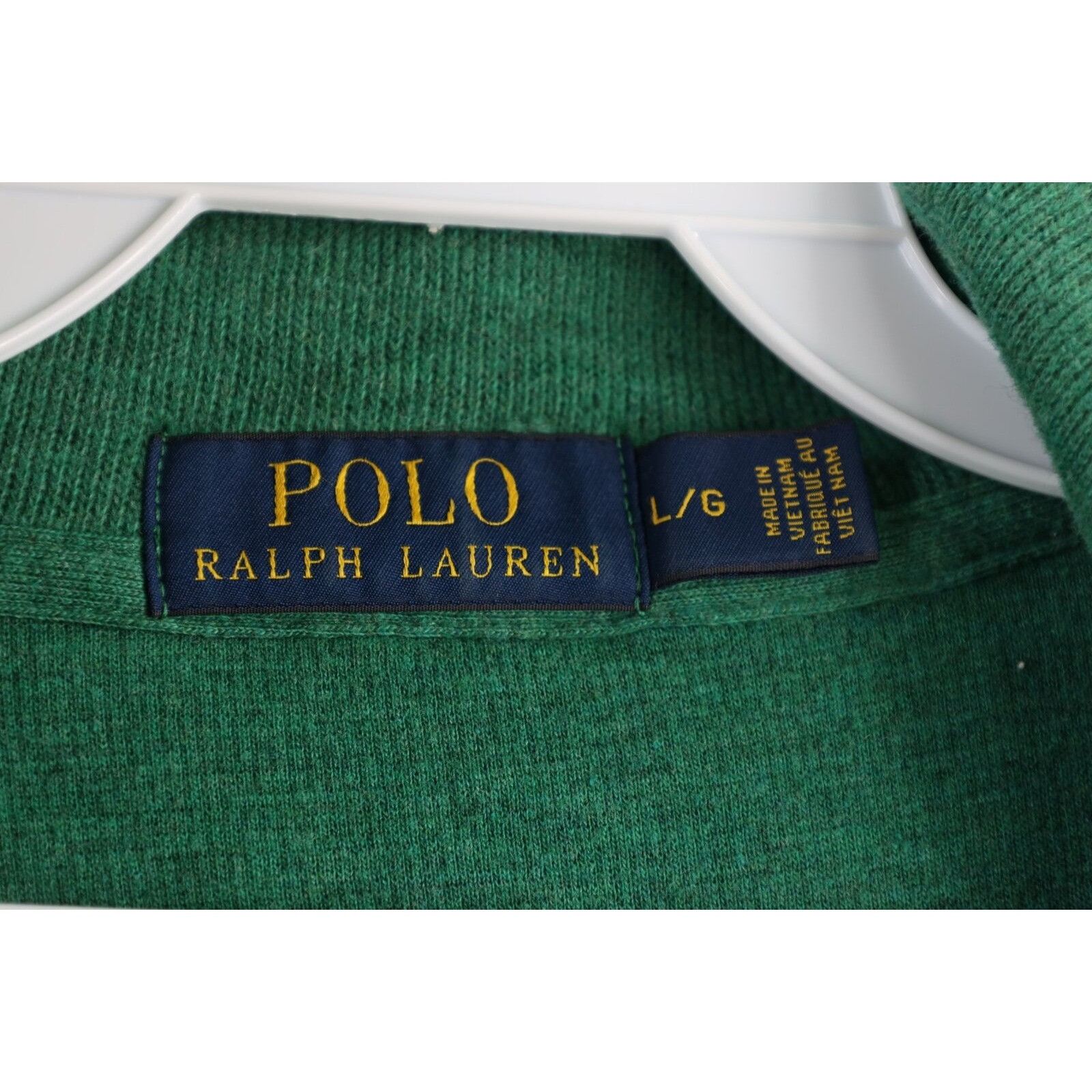 Ralph Lauren Ralph Lauren Cotton Ribbed Knit Half Zip Pullover Sweater Size US L / EU 52-54 / 3 - 5 Thumbnail