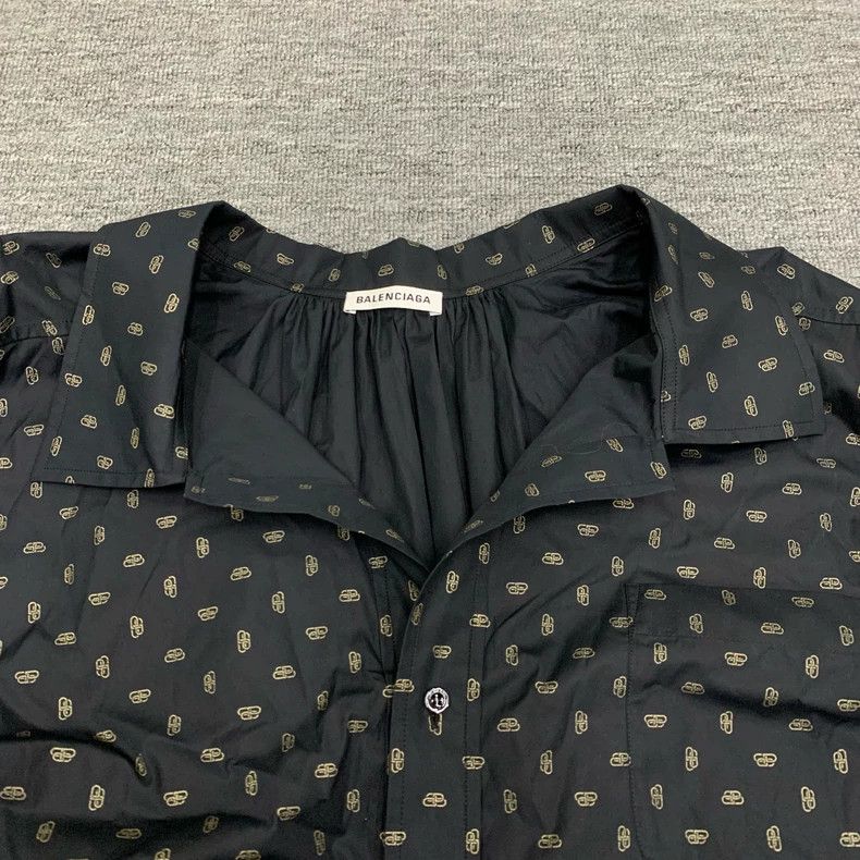 Balenciaga Balenciaga size 34 Black button-down shirt jacket Size S / US 4 / IT 40 - 9 Thumbnail