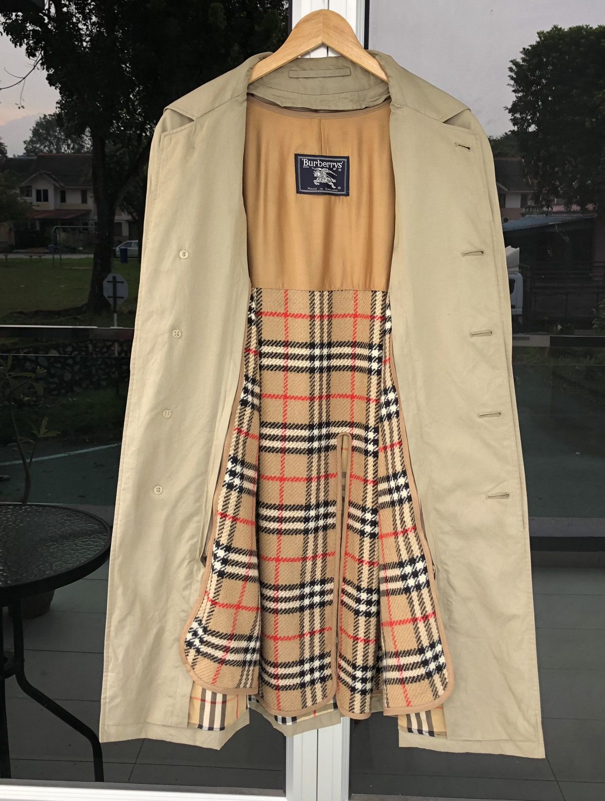 Burberry Vintage Burberrys England Trench Coat Jacket Size US M / EU 48-50 / 2 - 4 Thumbnail