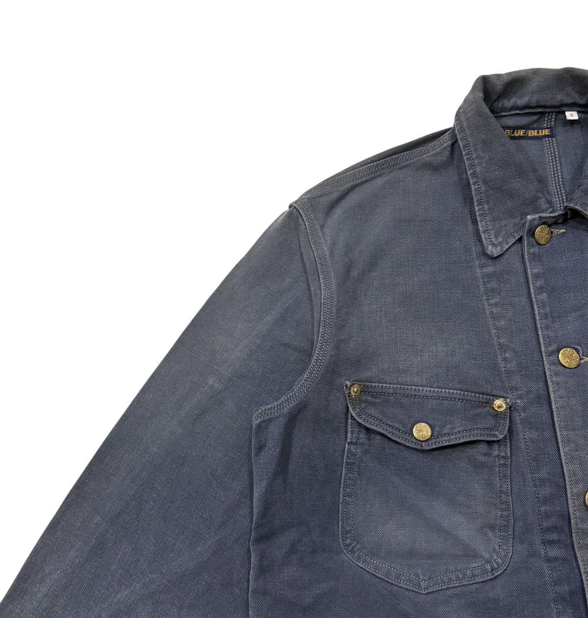 Blue Blue Japan Vintage Blue Blue Duck Canvas Workers Chore Jacket Size US M / EU 48-50 / 2 - 6 Thumbnail