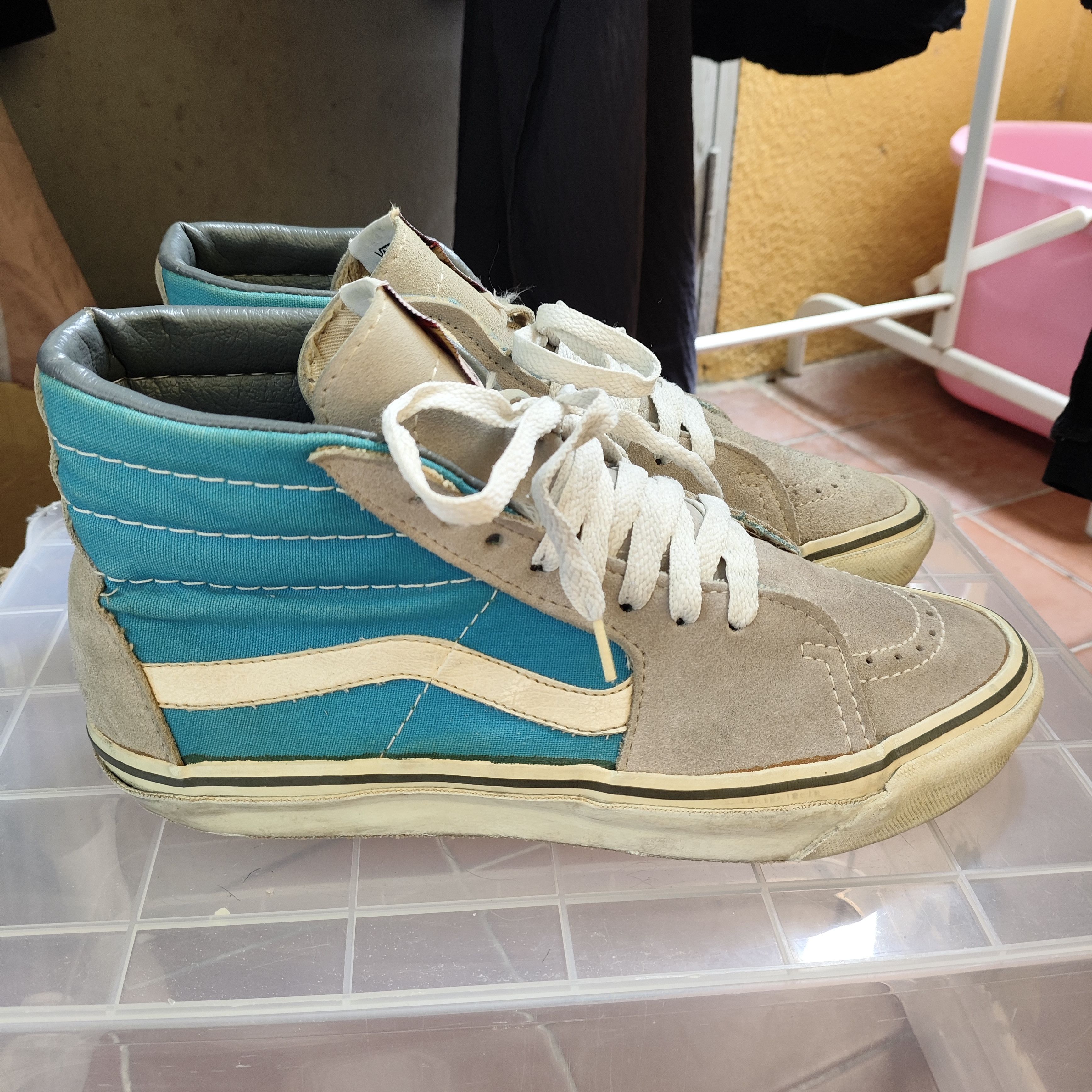 Vans × Vintage 80/90s Vintage Vans Sk8 Hi - Made In USA Size US 8 / EU 41 - 3 Thumbnail