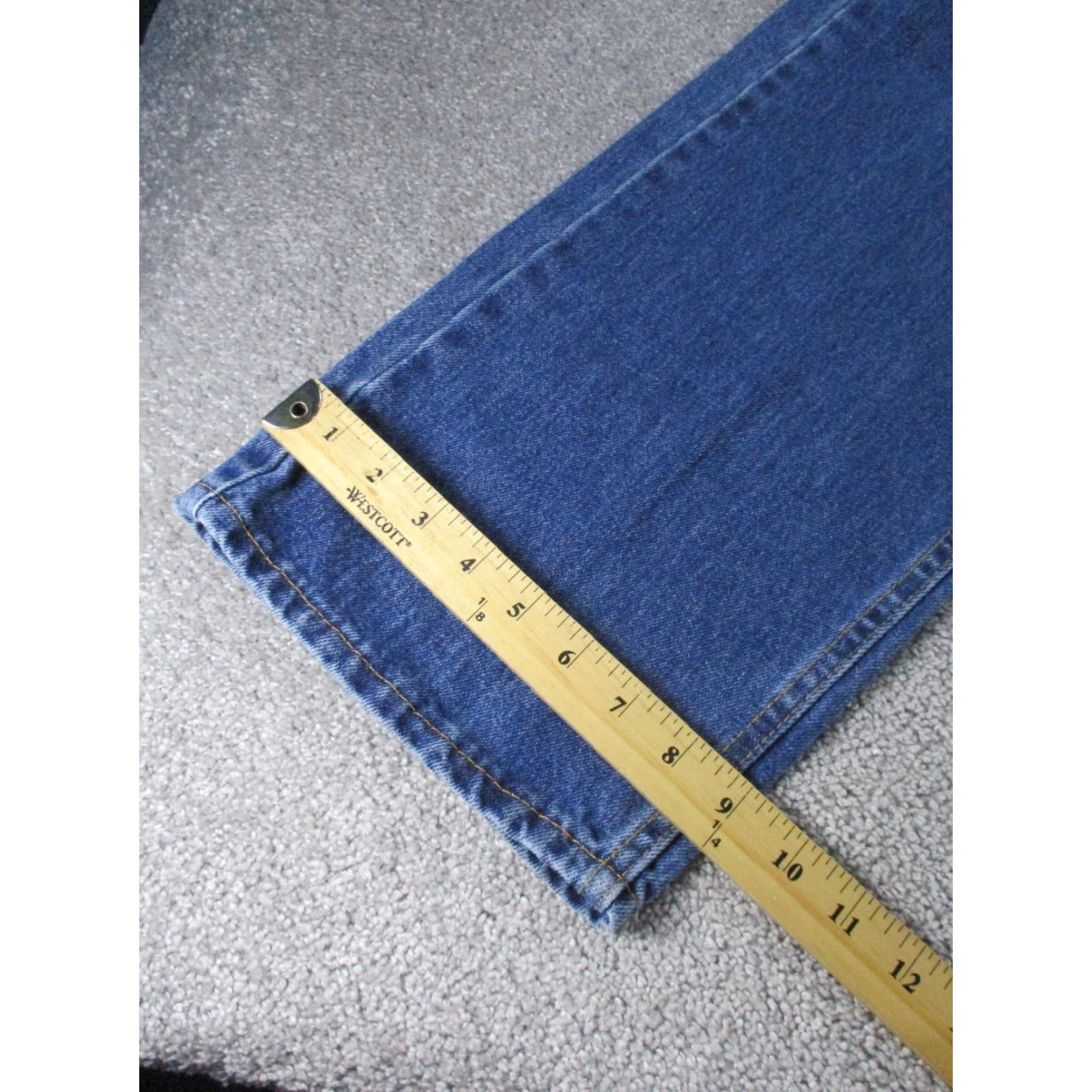 Levi's Levis 505 Jeans Mens 42 Medium Wash Denim Regular Fit Straight 42X32 Blue 505 Jeans Mens Regular 42 Medium Wash Denim Straight 42X32 Size US 42 / EU 58 - 5 Thumbnail