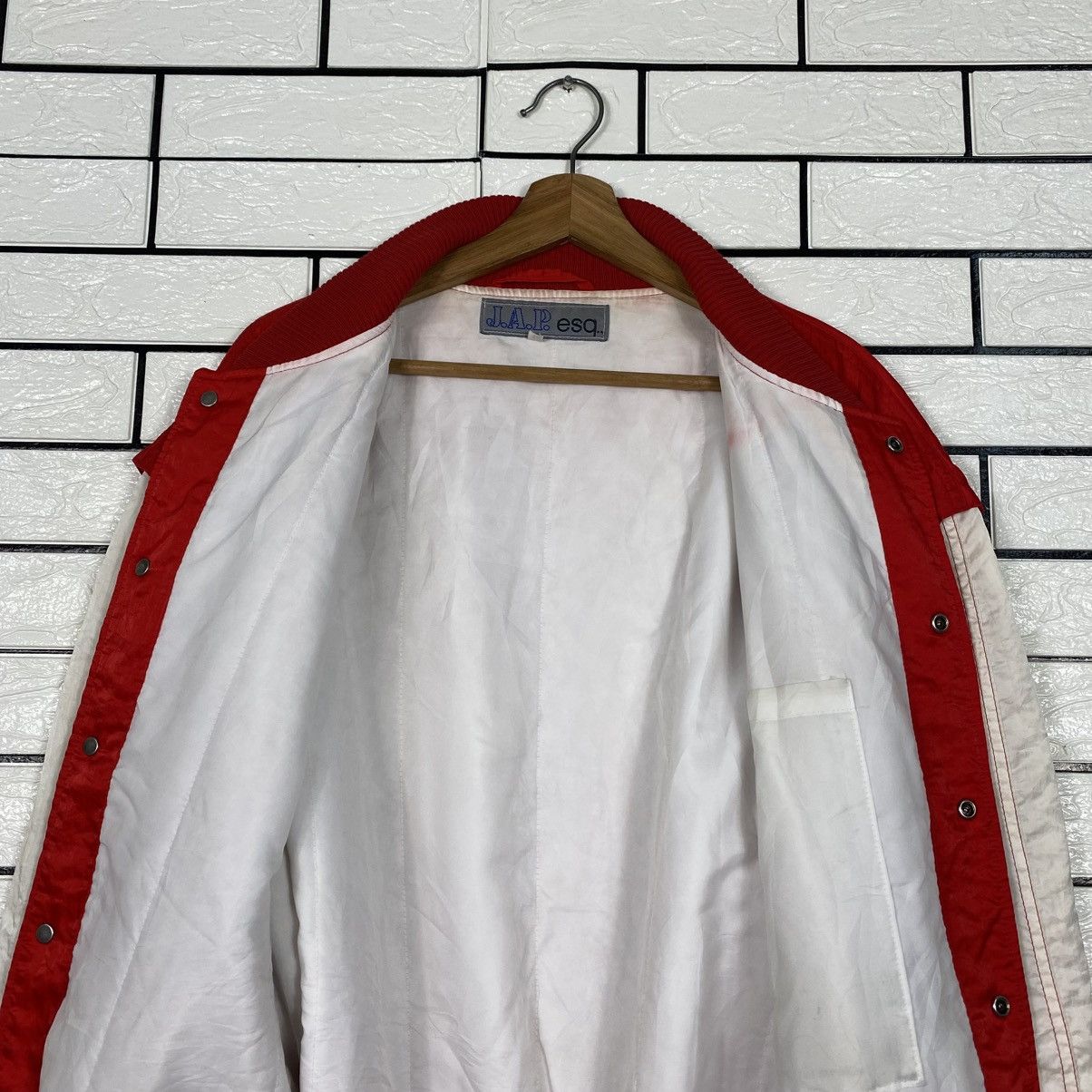 Japanese Brand 📌Vintage Nylon Bomber Jacket JAP Esa Size US M / EU 48-50 / 2 - 15 Thumbnail