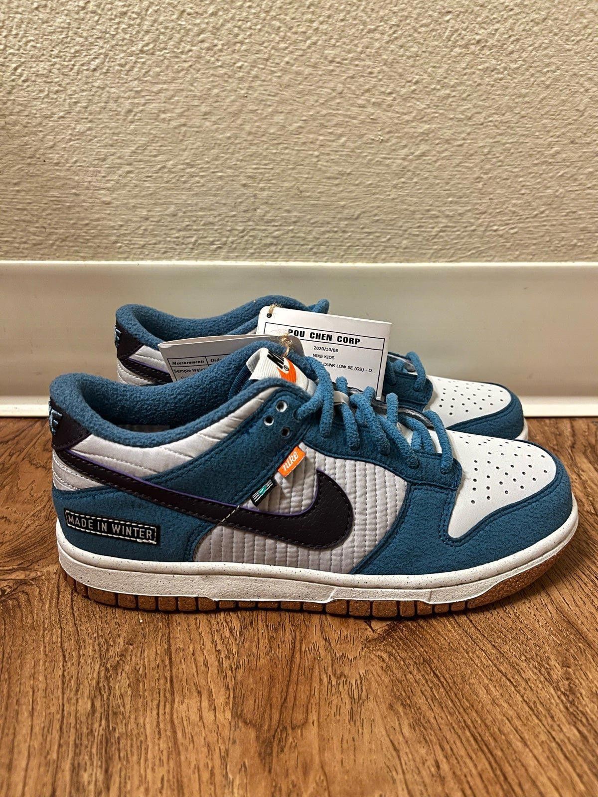 Nike Nike Dunk Low SE Toasty Rift Blue (GS) Sample Size US 5 / EU 37 - 1 Thumbnail