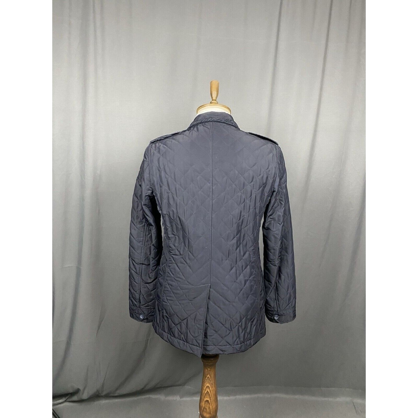 Dolce & Gabbana Dolce&Gabbana Men's Blue Quilted Sportcoat Jacket Size 50 Size US M / EU 48-50 / 2 - 7 Thumbnail
