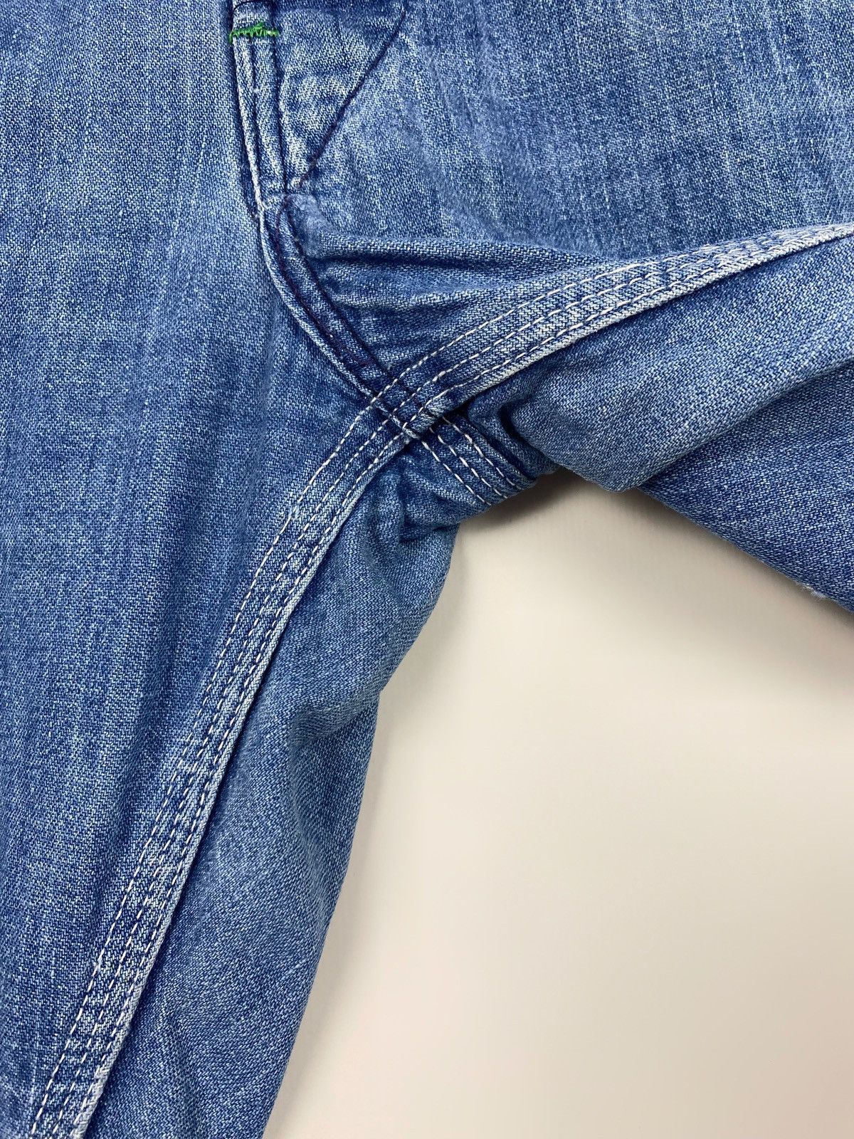 Vintage 1980’s Vintage Big Smith Blue Denim Bib Overalls Size US 34 / EU 50 - 7 Thumbnail