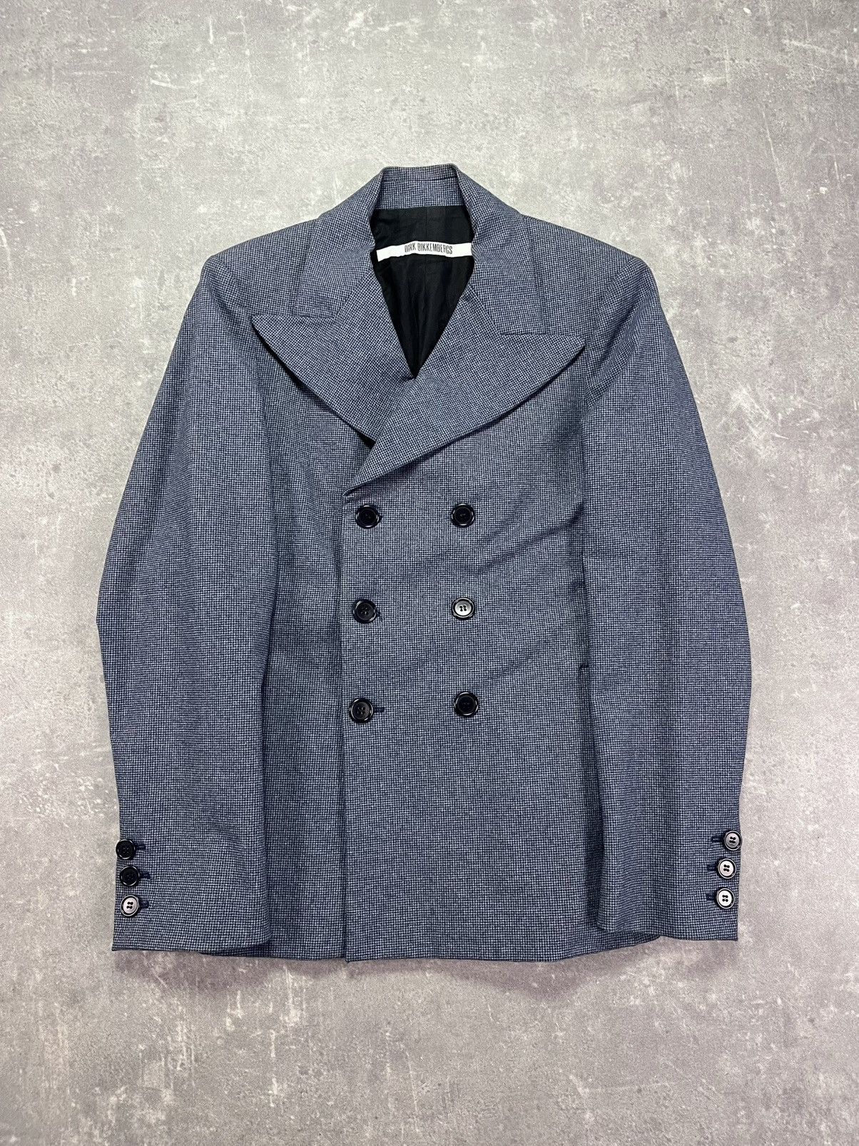 Dirk Bikkembergs Dirk Bikkembergs Double Breasted Coat Jacket 50 Size US M / EU 48-50 / 2 - 1 Thumbnail