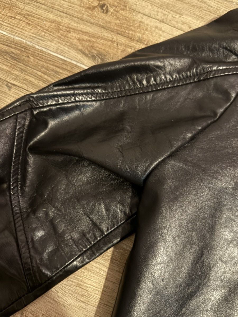 Wilsons Leather Vintage 80’s Wilson’s Black Leather Jacket Size US XXS / EU 40 - 7 Thumbnail