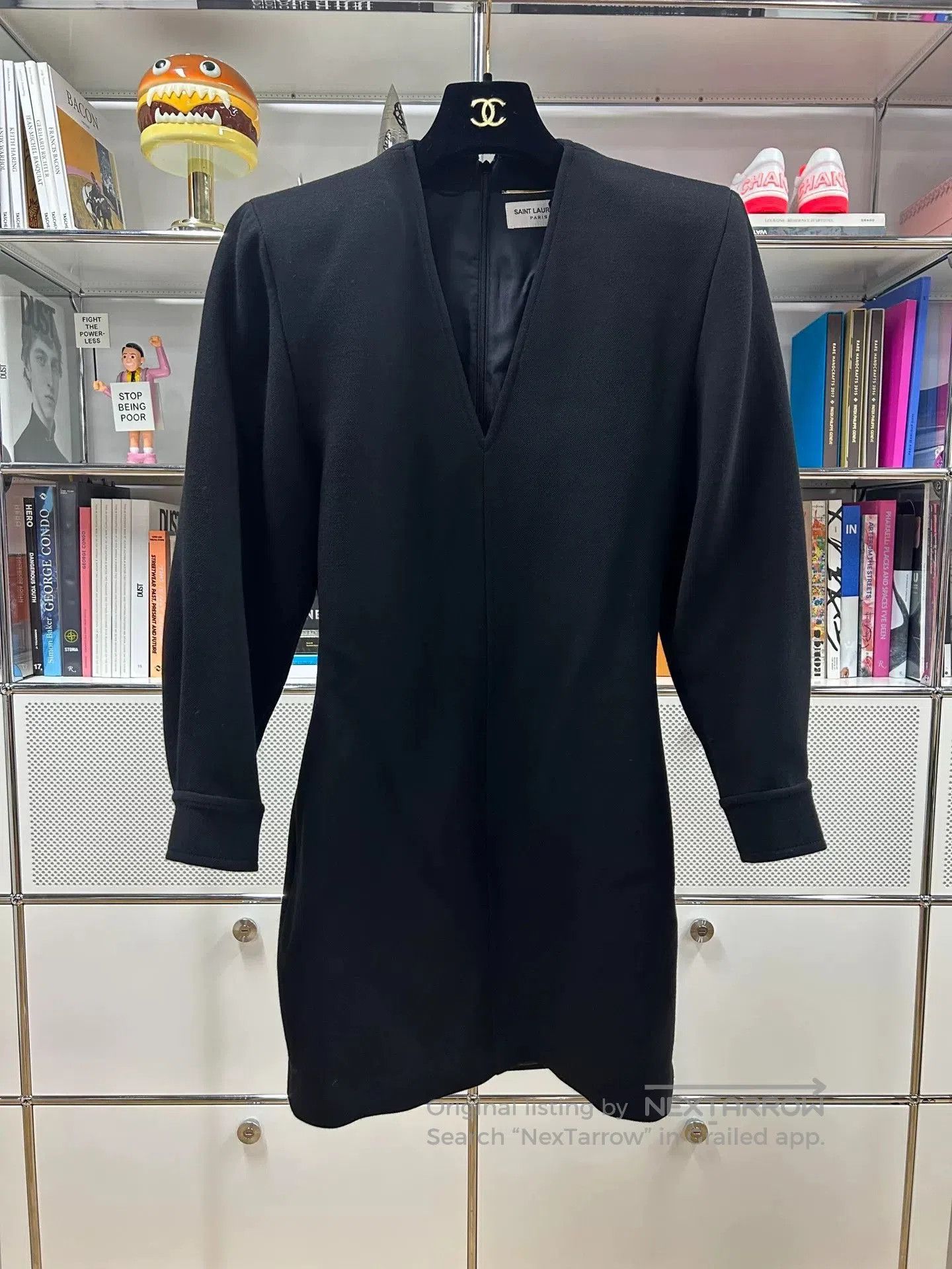 Saint Laurent Paris Saint Laurent Black V. Size S / US 4 / IT 40 - 1 Thumbnail