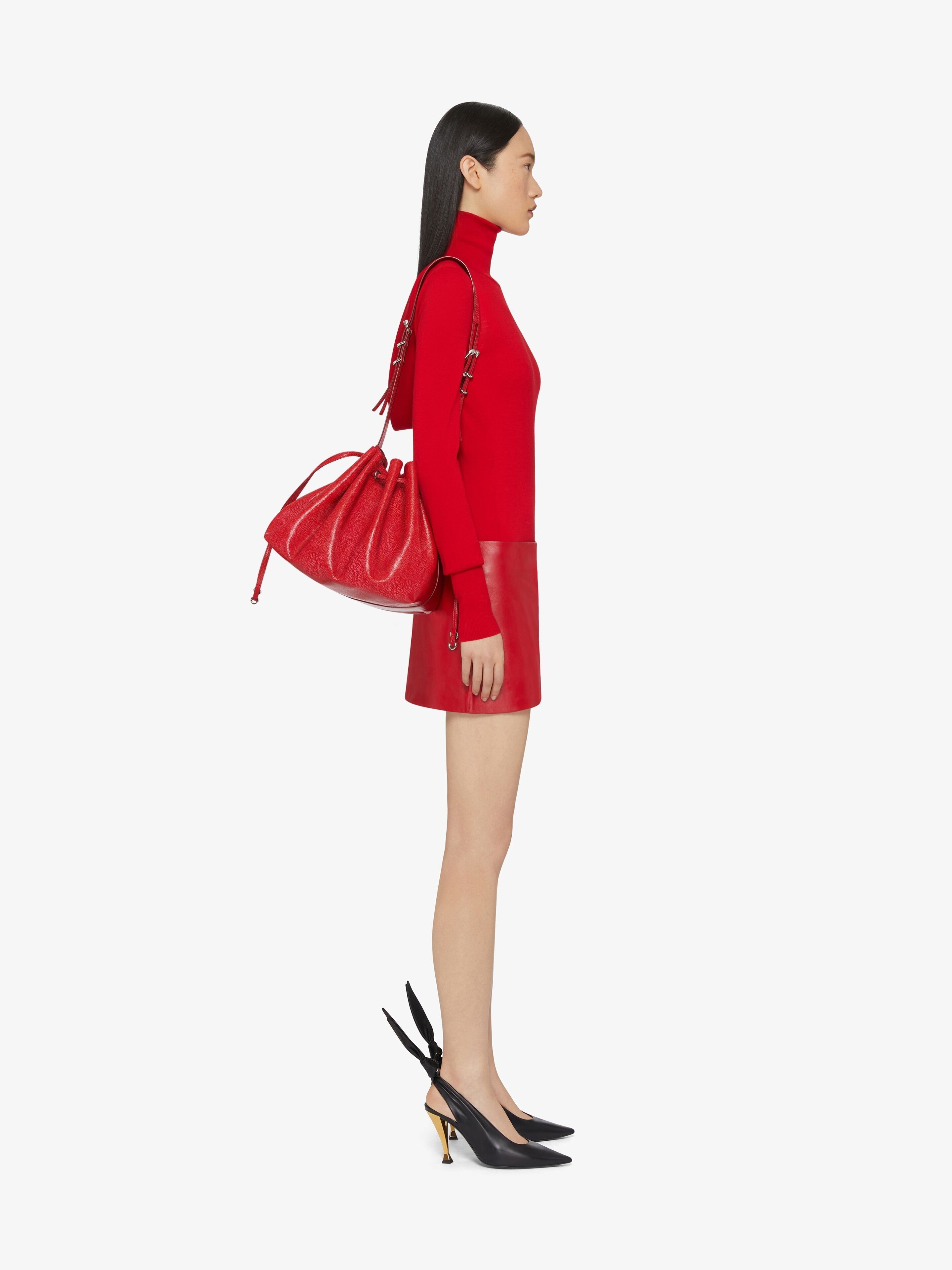 Givenchy o1srvl11e0925 Size: OS / Medium Pumpkin Bag in Red Size ONE SIZE - 2 Thumbnail