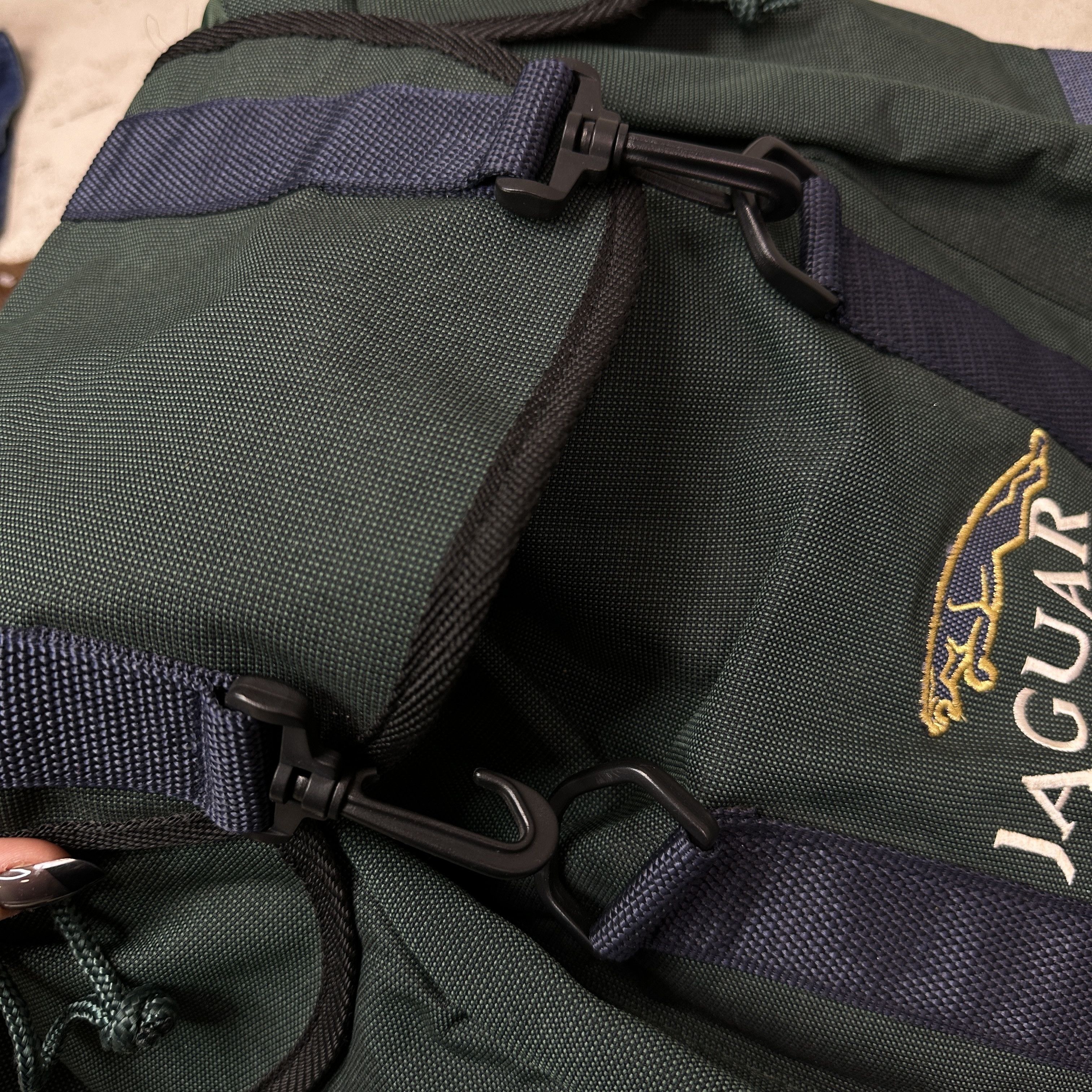 Vintage Vintage Old School Gorpcore Streetwear Jaguar Backpack 90s Size ONE SIZE - 7 Thumbnail