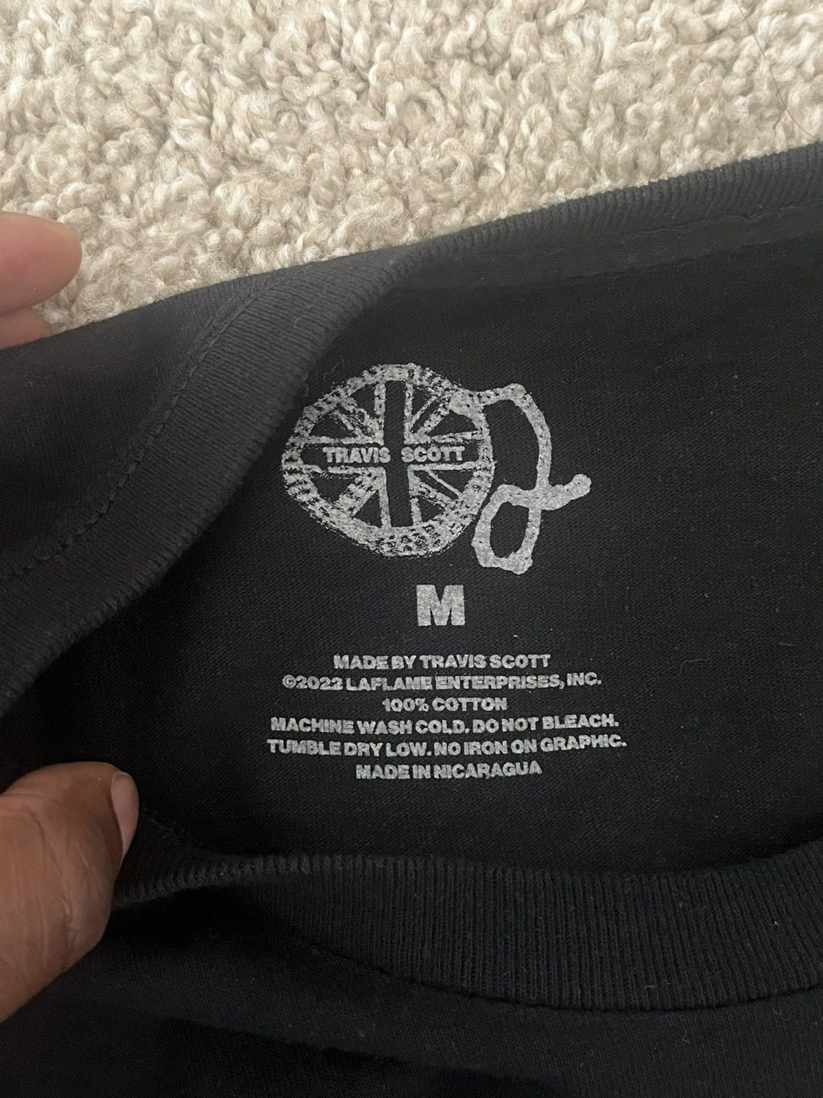 Travis Scott Travis Scott Tour Tee Size US M / EU 48-50 / 2 - 3 Thumbnail