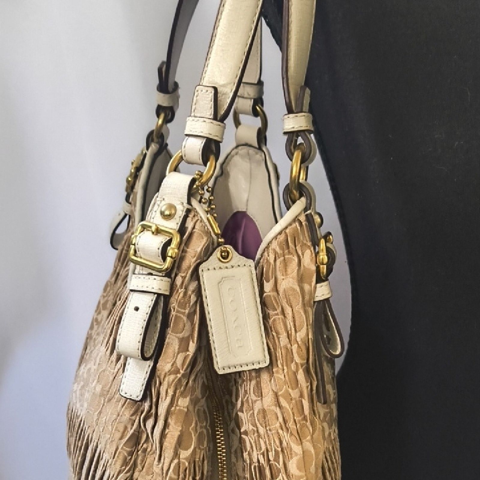 Coach Up-Crafted by Coach Madison Maggie Gathered Jacquard Size ONE SIZE - 6 Thumbnail