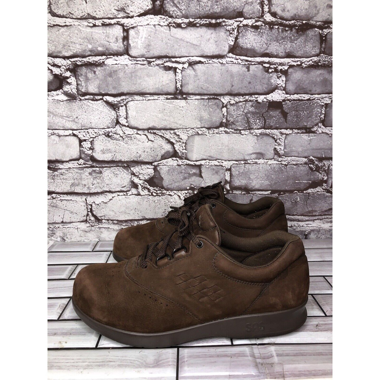 Other SAS Tripad Free Time Brown Suede Walking Lace Up Shoes Women Size US 7 / IT 37 - 15 Thumbnail