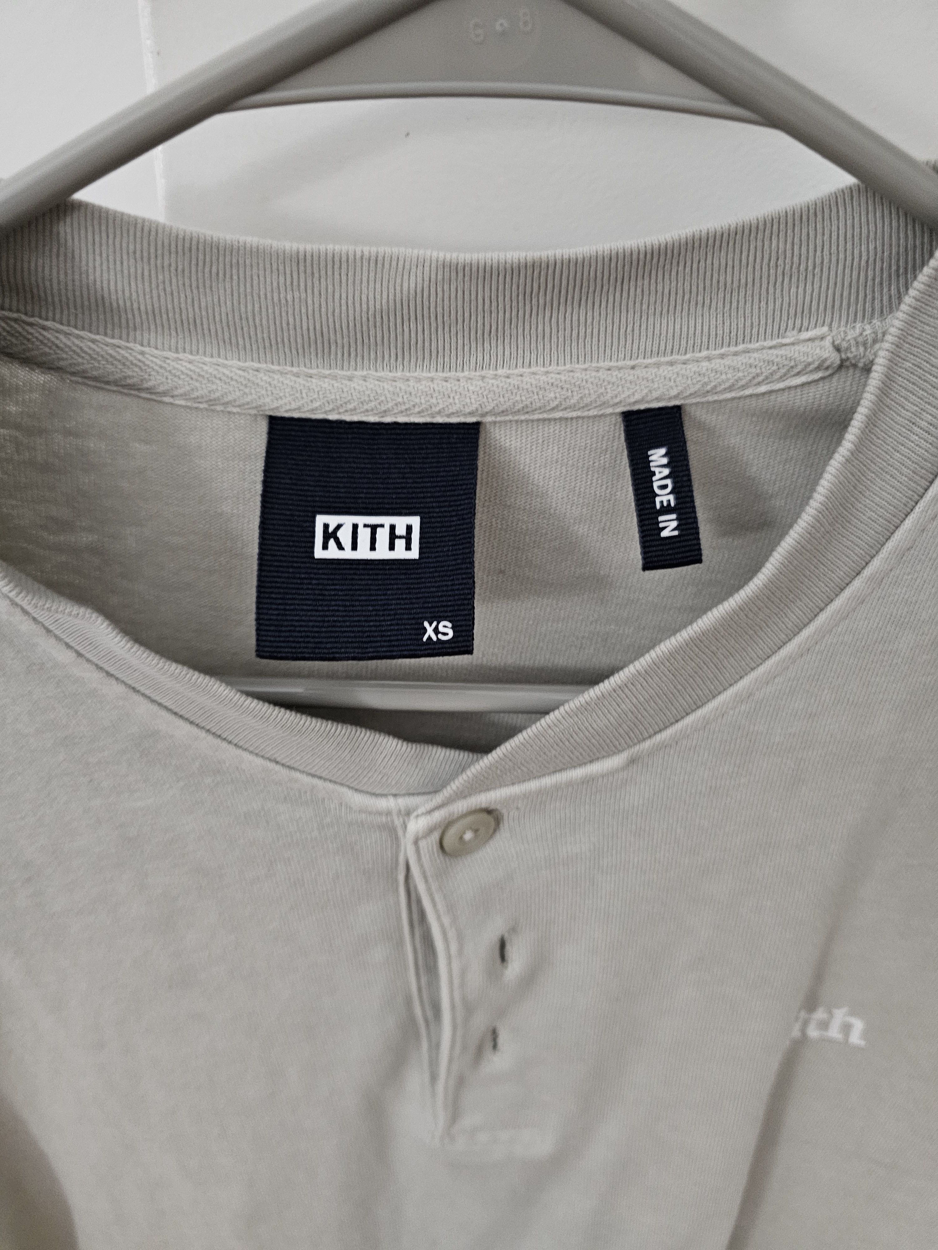 Kith Kith Huntington Henley Tshirt Size US XS / EU 42 / 0 - 2 Thumbnail