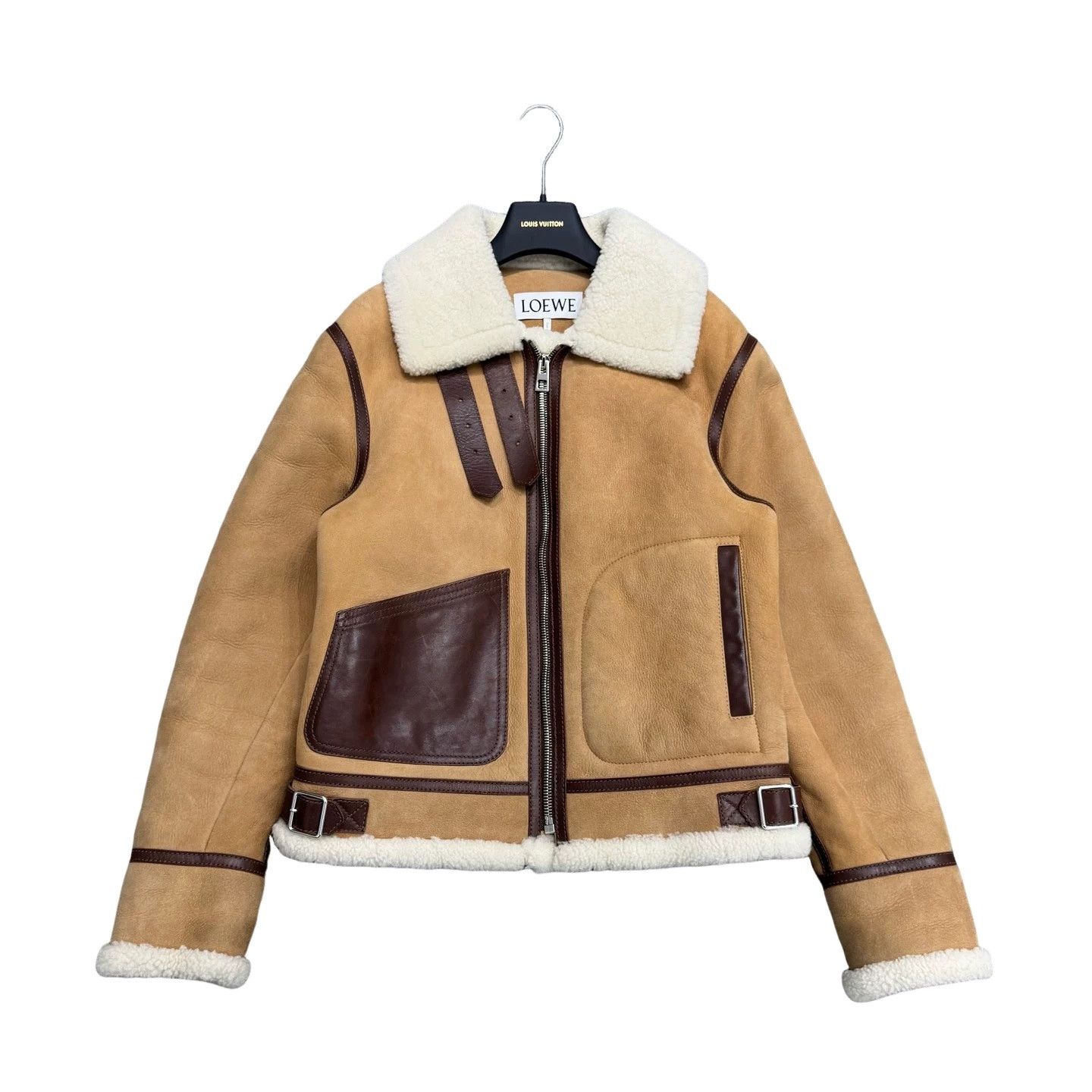 Loewe Loewe Shearling Leather Jacket Size S Size US S / EU 44-46 / 1 - 1 Thumbnail