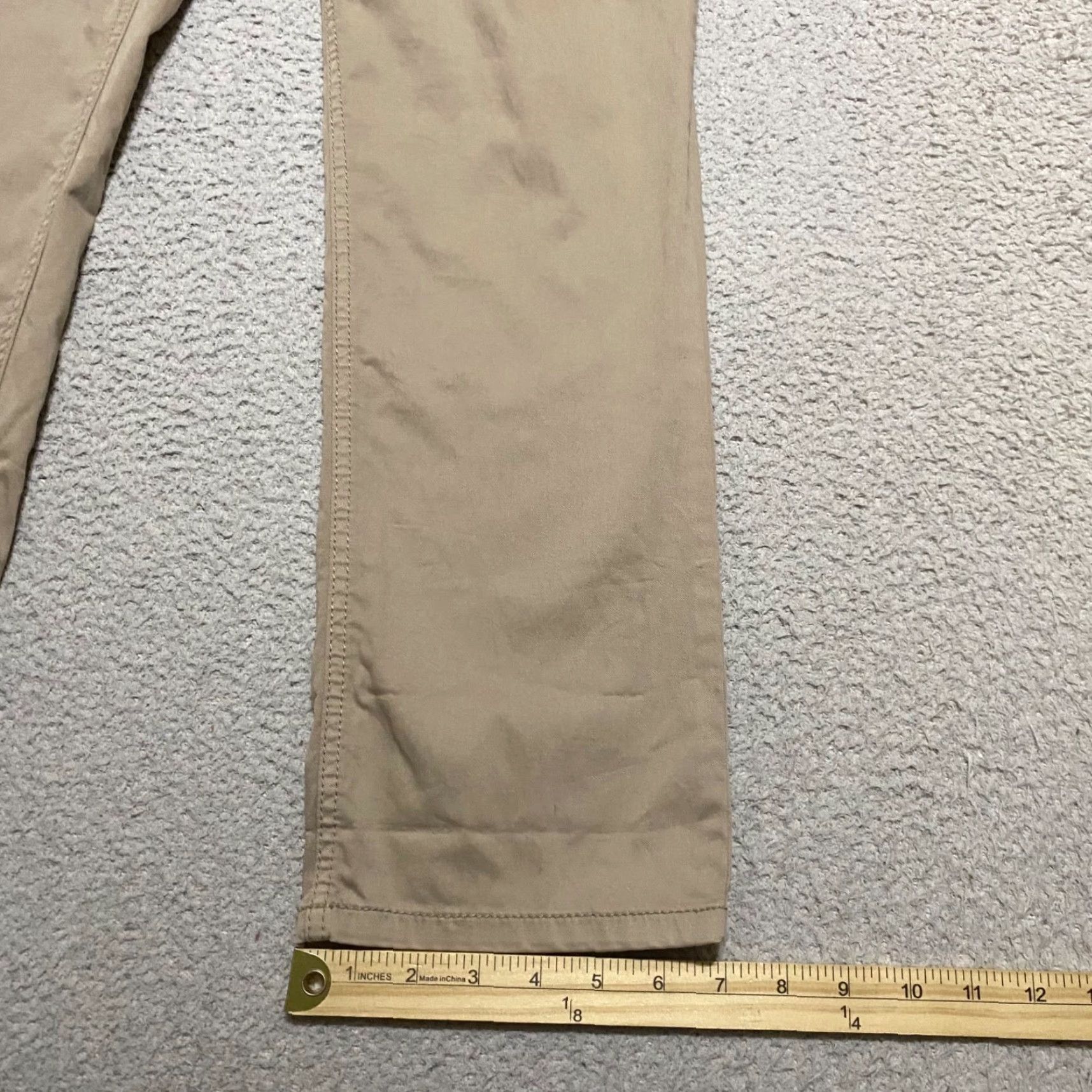 J. Jill VINTAGE no | J. Jill Pants Beige Slim Straight Chino Mid Rise Petite 12P Womens Size 24" / US 00 / IT 34 - 5 Thumbnail