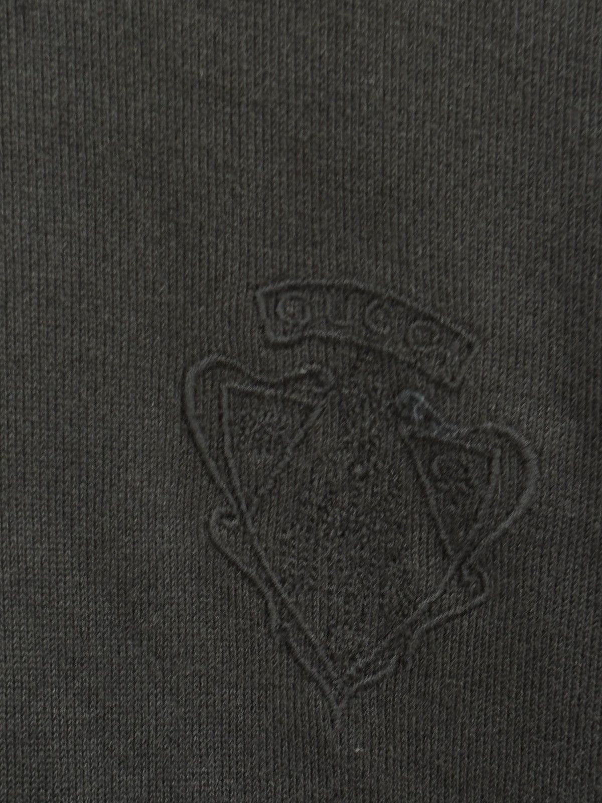 Gucci Thrashed Sunfaded Black Hoodie Size US M / EU 48-50 / 2 - 5 Thumbnail