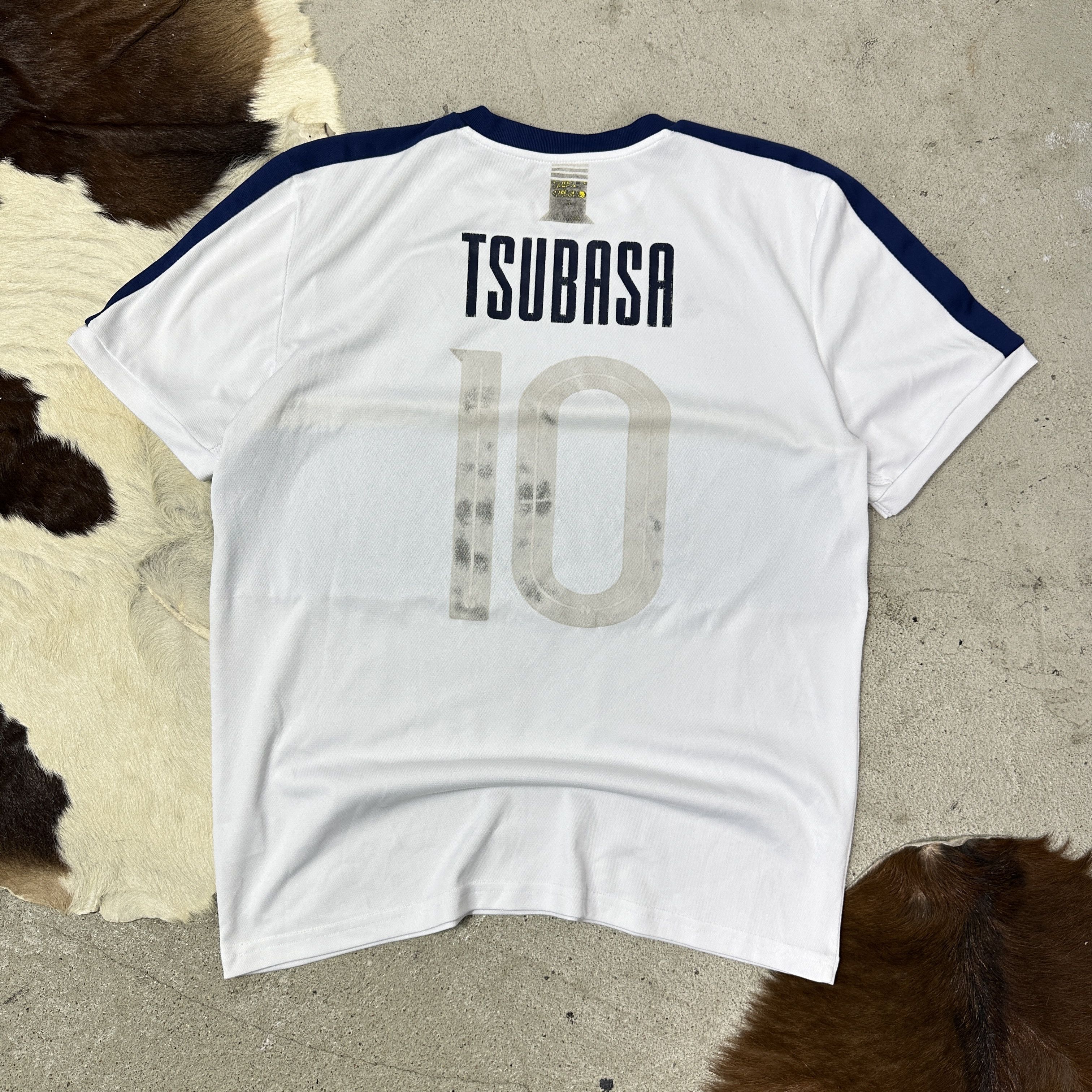 Vintage Vintage Sportswear Nankatsu SC Tsubasa 10 Jersey Y2K Size US XL / EU 56 / 4 - 4 Thumbnail