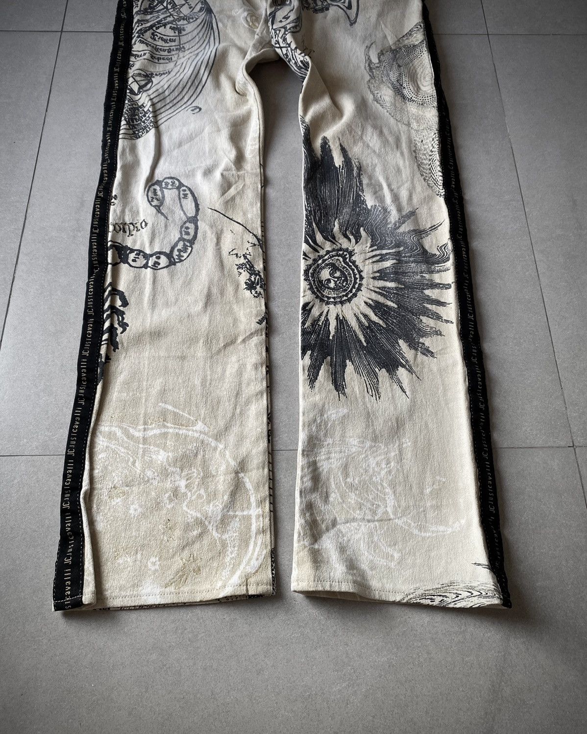 Just Cavalli Just Cavalli AW03 Astrology Stripe Pants Size US 35 - 7 Thumbnail