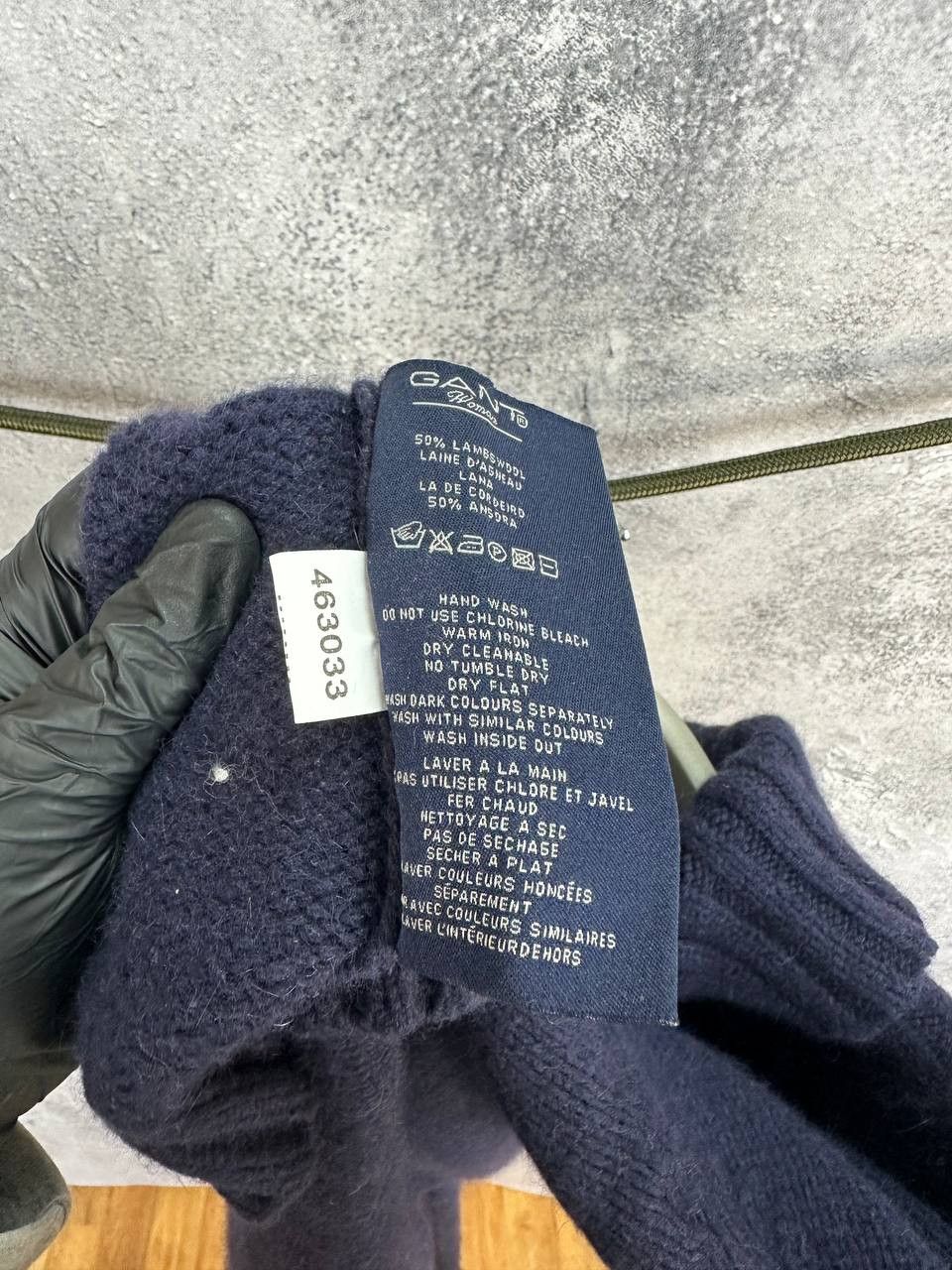 Gant GANT Lambswool Angora Turtleneck Crest Logo Knit Jumper Size XL / US 12-14 / IT 48-50 - 14 Thumbnail