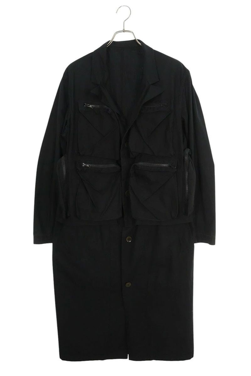 Yohji Yamamoto YOHJI YAMAMOTO POUR HOMME reversible multi-pocket coat Size US M / EU 48-50 / 2 - 3 Thumbnail