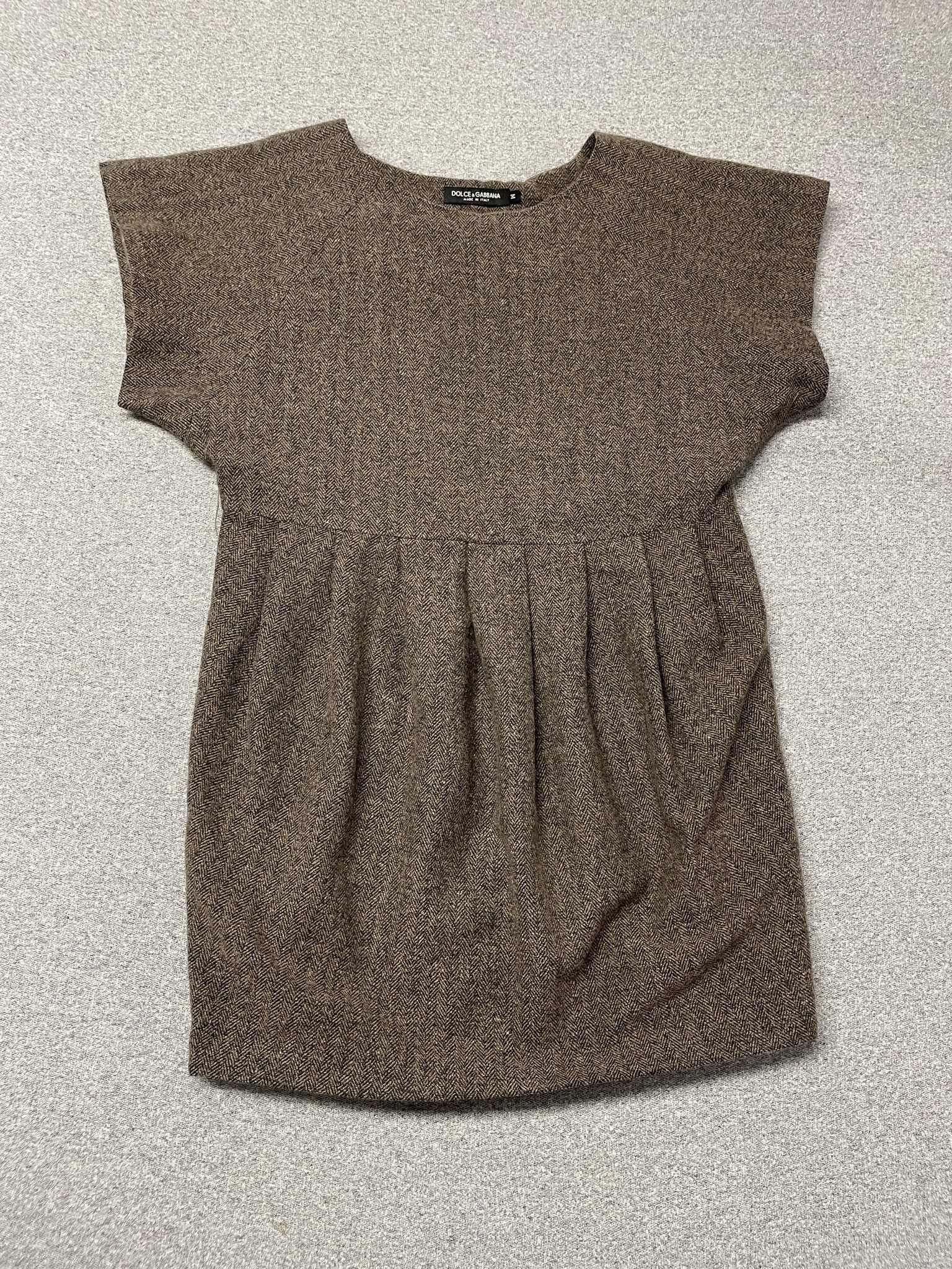 Dolce & Gabbana Vintage Dolce & Gabbana Tweed Cap Sleeve Dress Size XS / US 0-2 / IT 36-38 - 2 Thumbnail