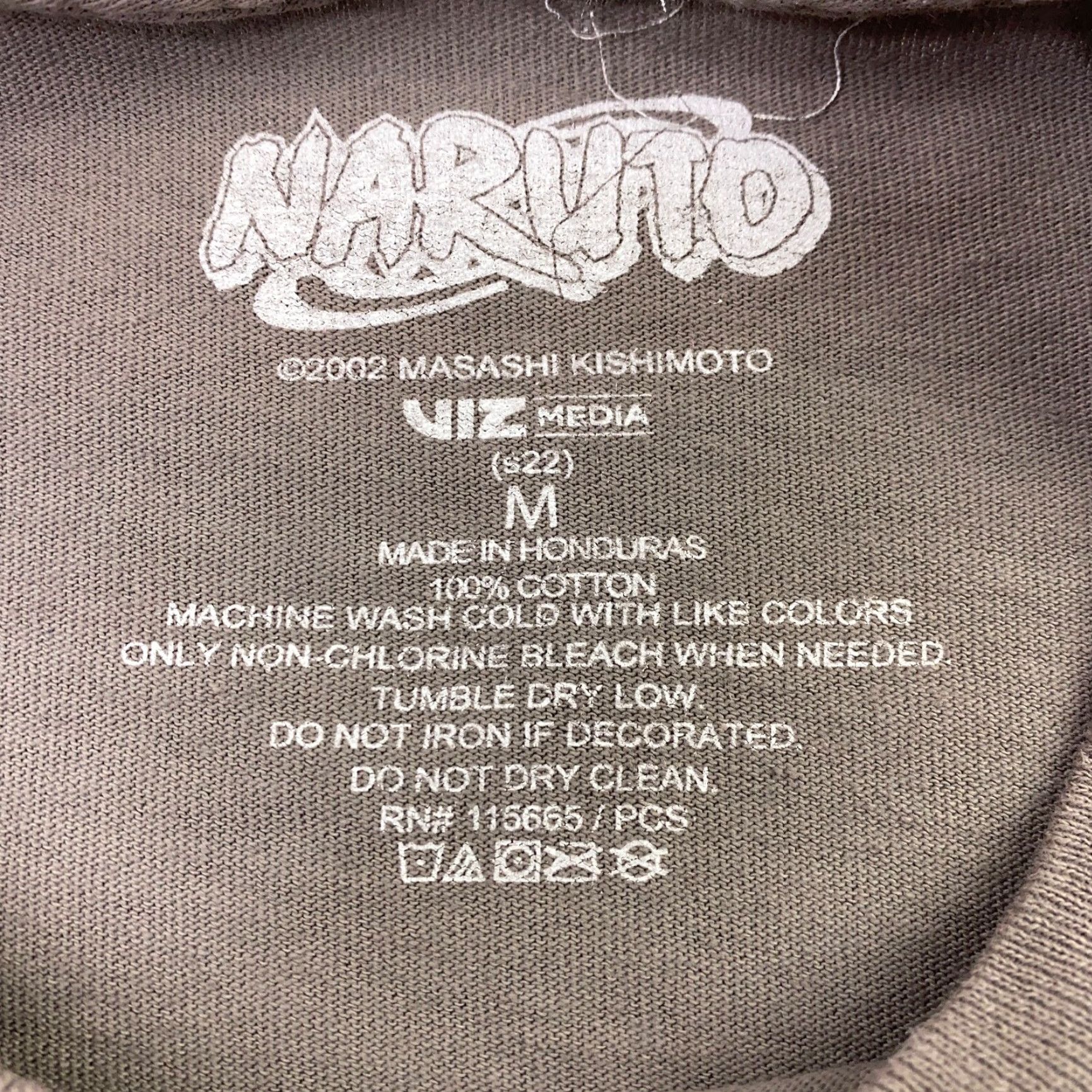 Vintage VINTAGE Naruto Shirt Mens Medium Brown Naruto Long Sleeve Crew Neck 2002 Anime Graphic Print Shirts Boys Girls Mens Size US M / EU 48-50 / 2 - 4 Thumbnail