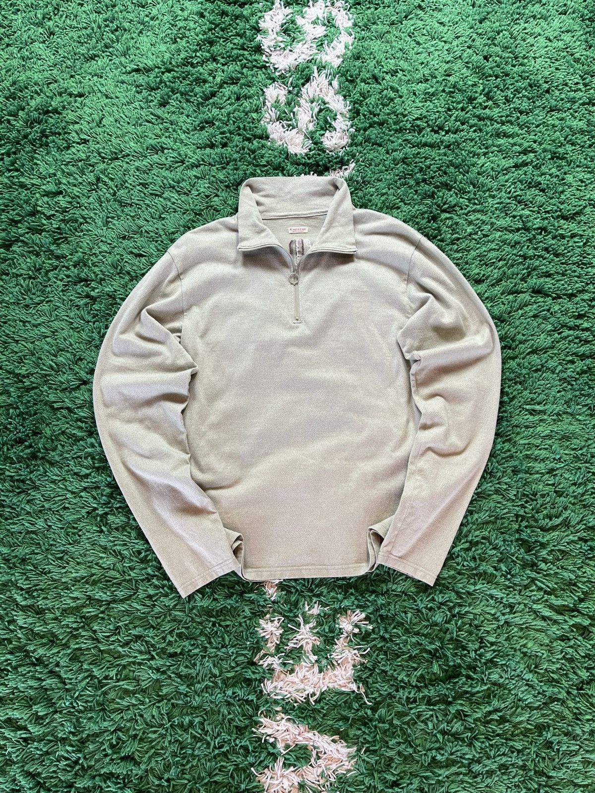 Kapital Kapital Ortega Olive Green Quarter-Zip Size US L / EU 52-54 / 3 - 1 Thumbnail