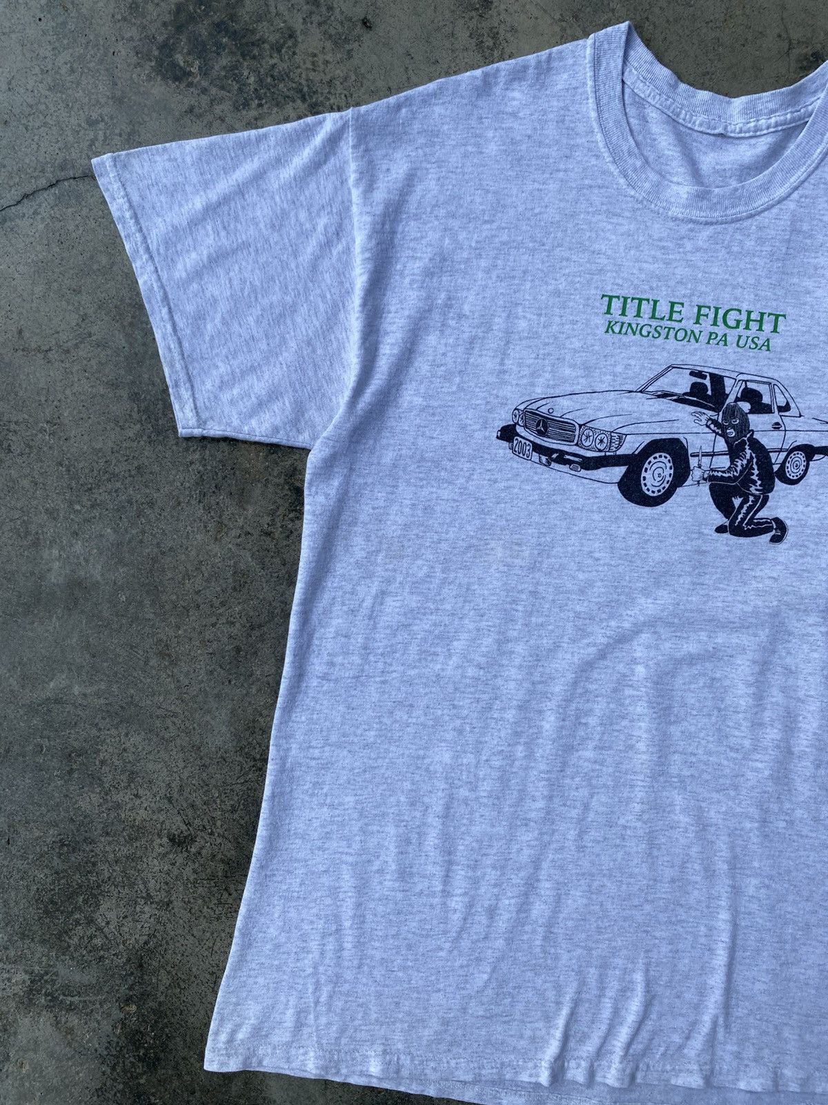 Band Tees Sick🔥Vintage Title Fight "Krawler" / Car Jack Band Tees Size US L / EU 52-54 / 3 - 6 Thumbnail