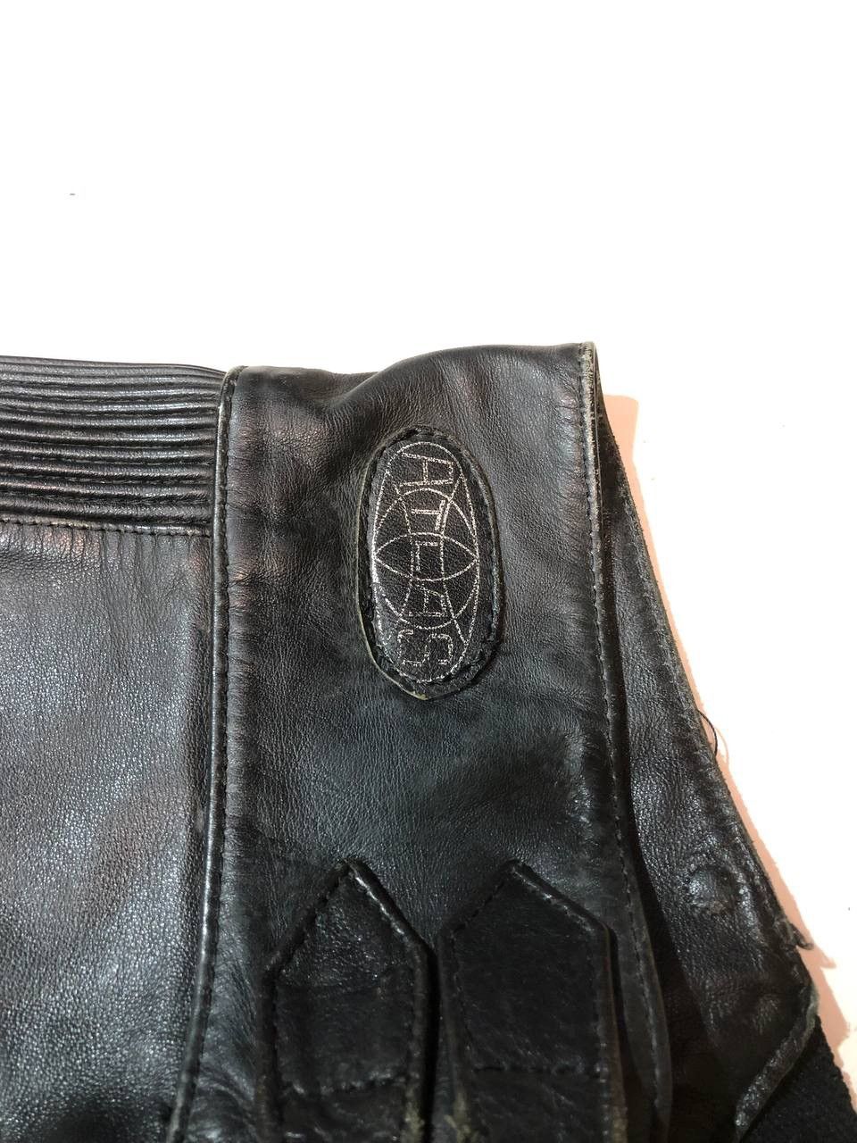 Leather ATLAS Vintage Rare Moto Biker Leather Pants Size US 31 - 6 Thumbnail