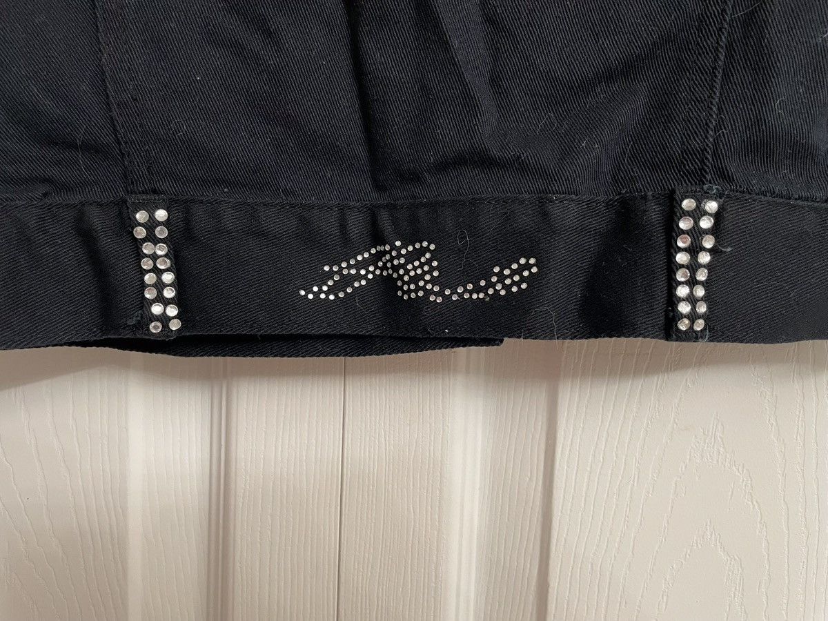 Vintage Vintage Platinum Plush Black Jacket With Rhinestones Size XL Size XL / US 12-14 / IT 48-50 - 8 Thumbnail
