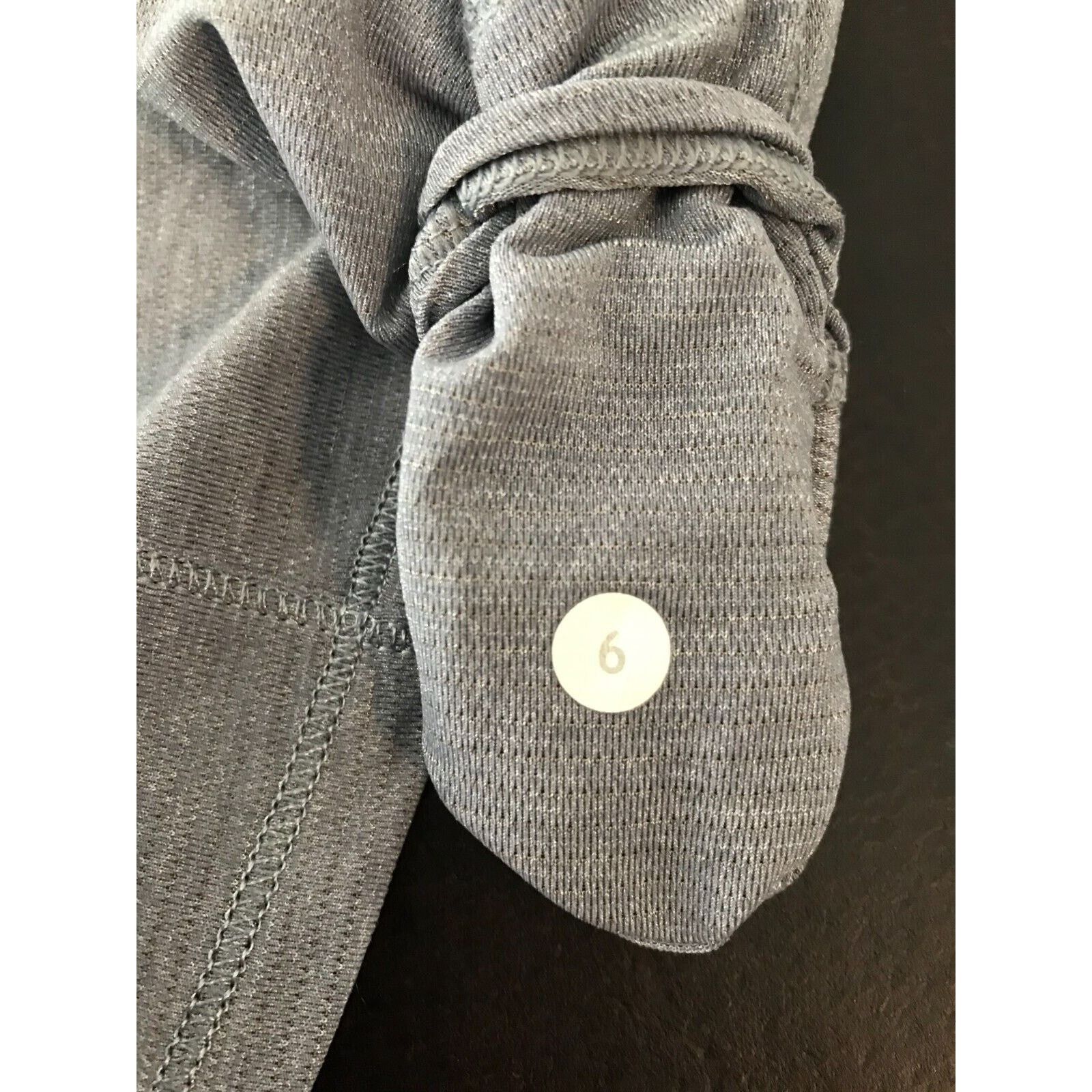 Lululemon Lululemon Run: Wild S/S Tech Heathered Fossil Reflective Size M / US 6-8 / IT 42-44 - 9 Thumbnail