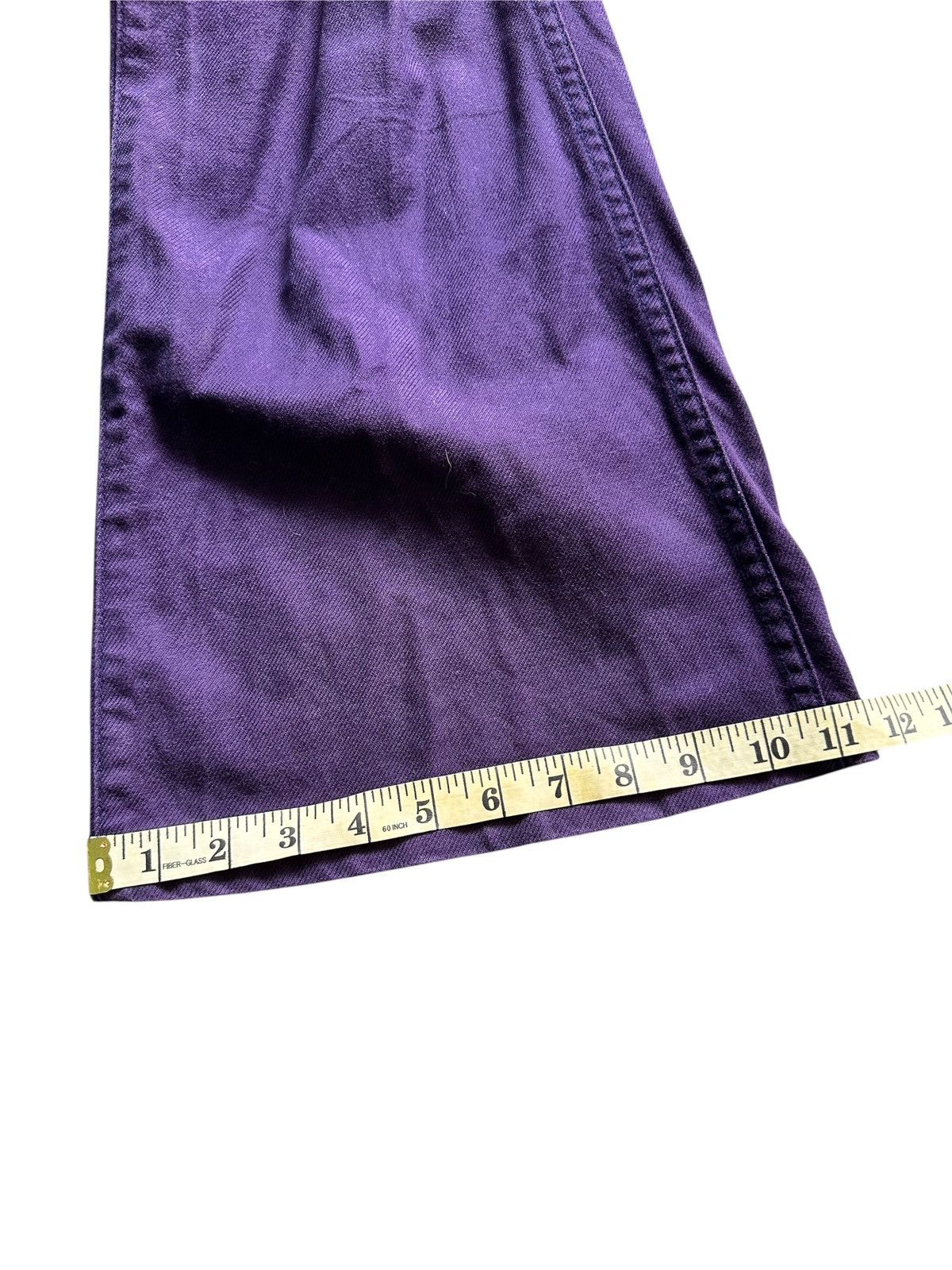 Japanese Brand Vintage Bison Super Flared Pants Size US 30 / EU 46 - 8 Thumbnail