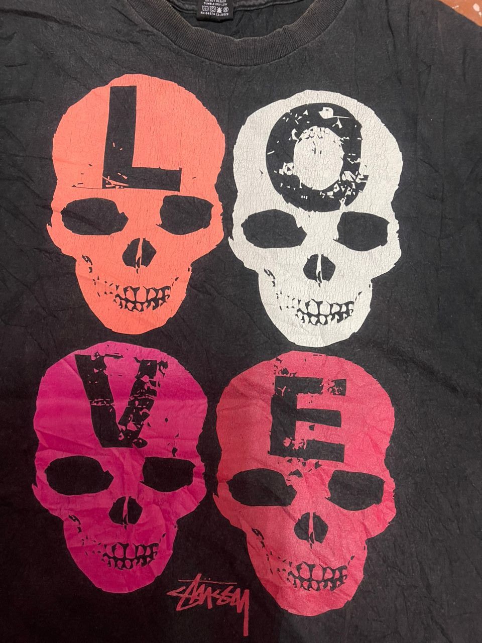 Stussy Vintage Stussy Skull Size US XL / EU 56 / 4 - 2 Thumbnail