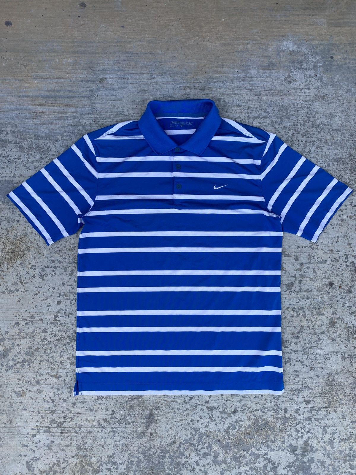 Nike Nike golf dri-fit breton striped men polo shirts Size US L / EU 52-54 / 3 - 1 Thumbnail