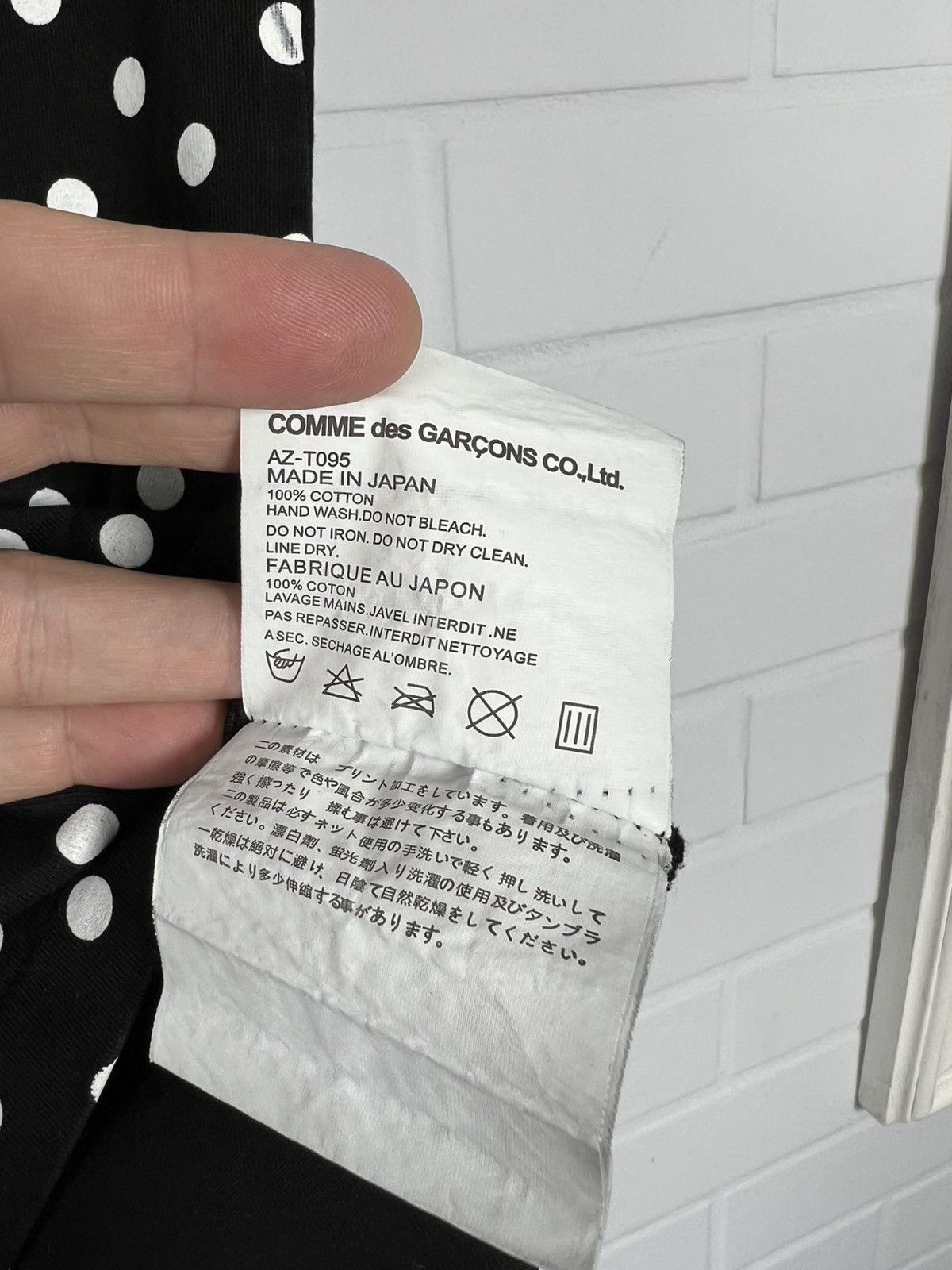 Comme des Garcons PLAY Comme Des Garcons Play T-Shirt Short Sleeve Size S Size S / US 4 / IT 40 - 6 Thumbnail