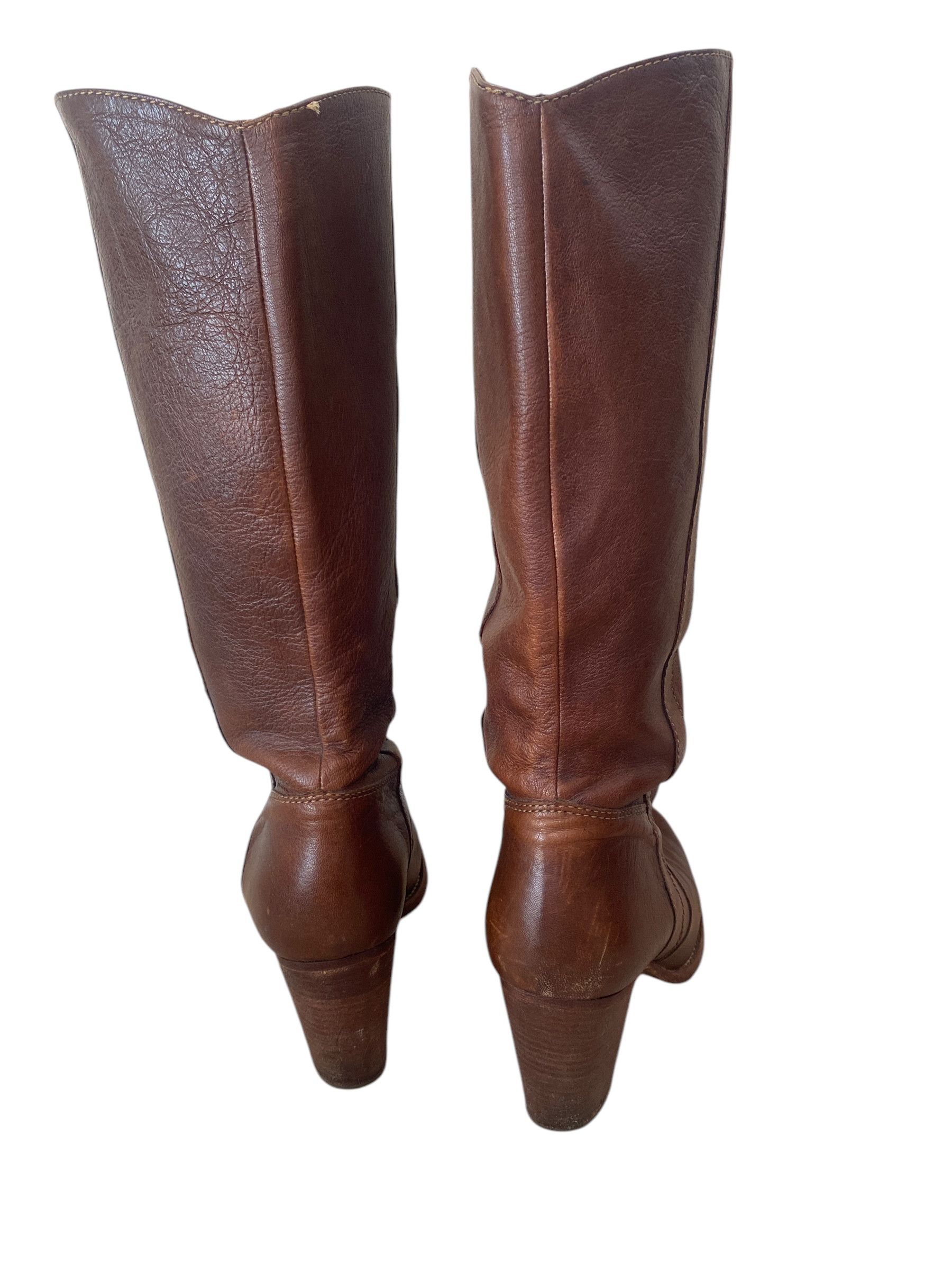 Michael Kors Michael Kors Leather Boots Size US 8 / IT 38 - 2 Thumbnail