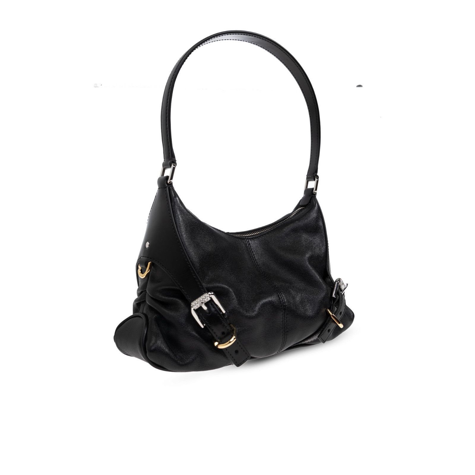 Givenchy GIVENCHY Small Voyou Black Leather Shoulder Bag New And Auth Size ONE SIZE - 3 Thumbnail