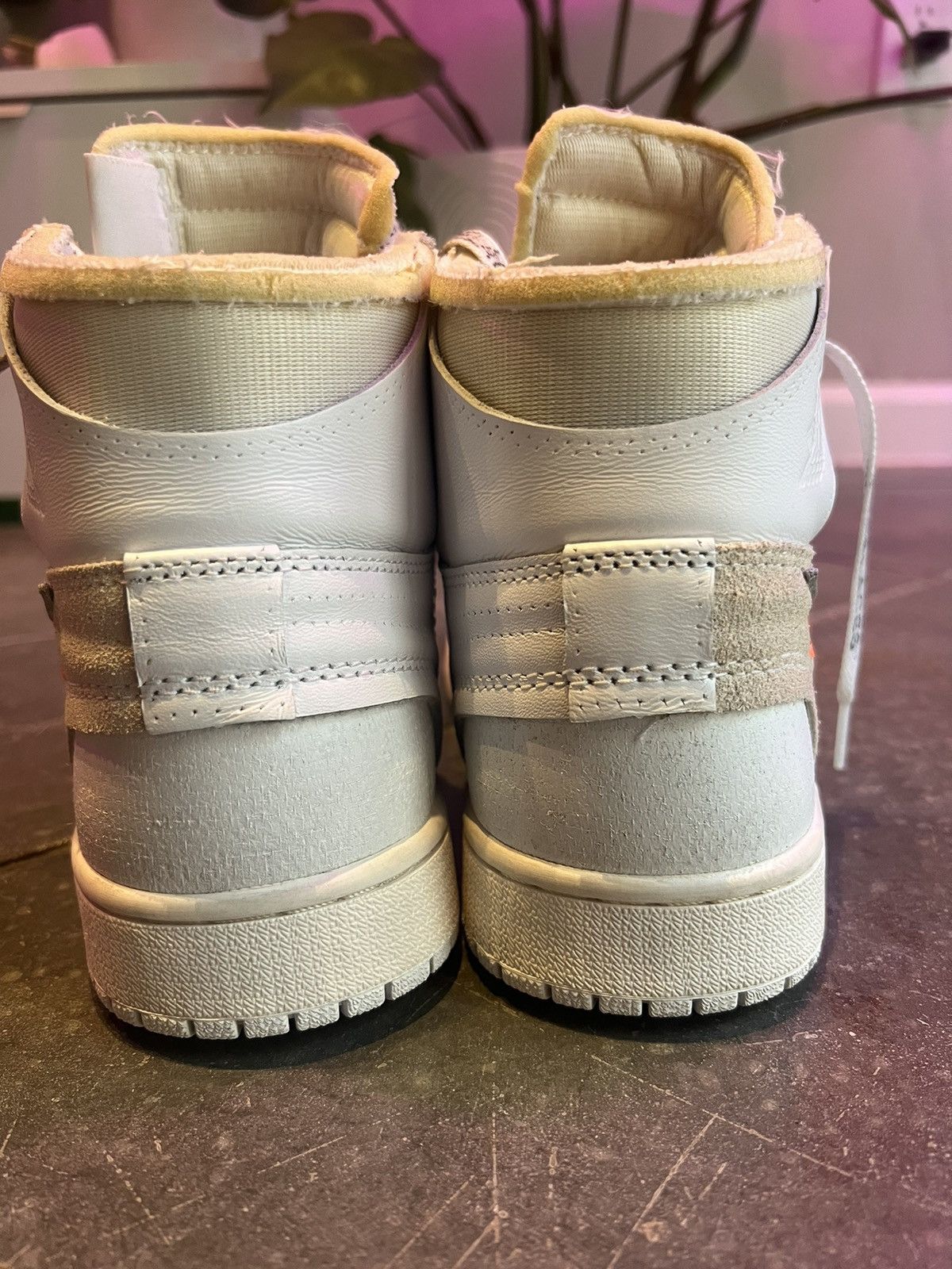 Jordan Brand × Nike 0ff-White Jordan 1 euro Size US 8.5 / EU 41-42 - 8 Thumbnail