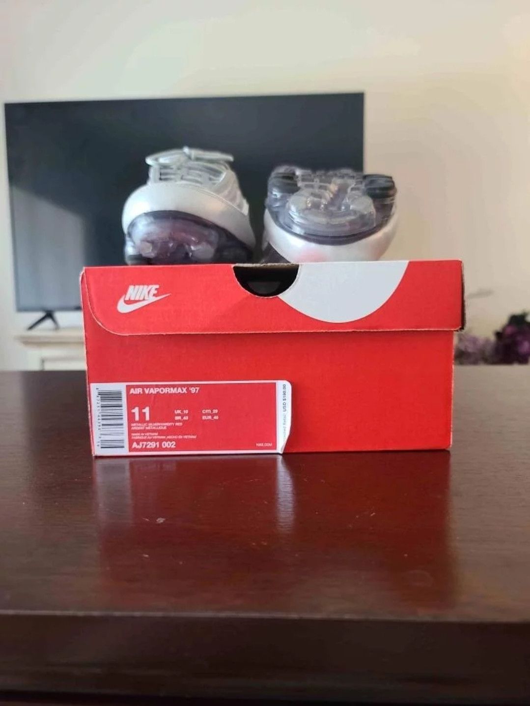 Nike Air VaporMax 97' Silver Bullet Size US 11 / EU 44 - 3 Thumbnail