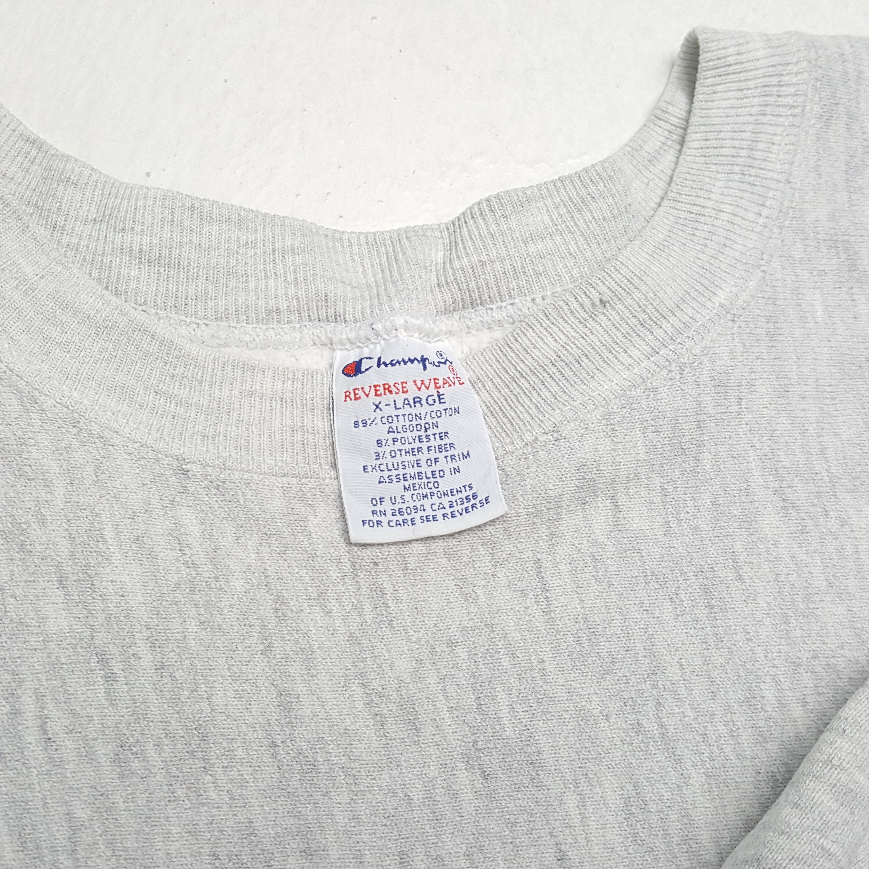 NFL × Vintage Vintage OAKLAND RAIDERS Reverse Weave Champion Sweatshirt Size US L / EU 52-54 / 3 - 10 Thumbnail