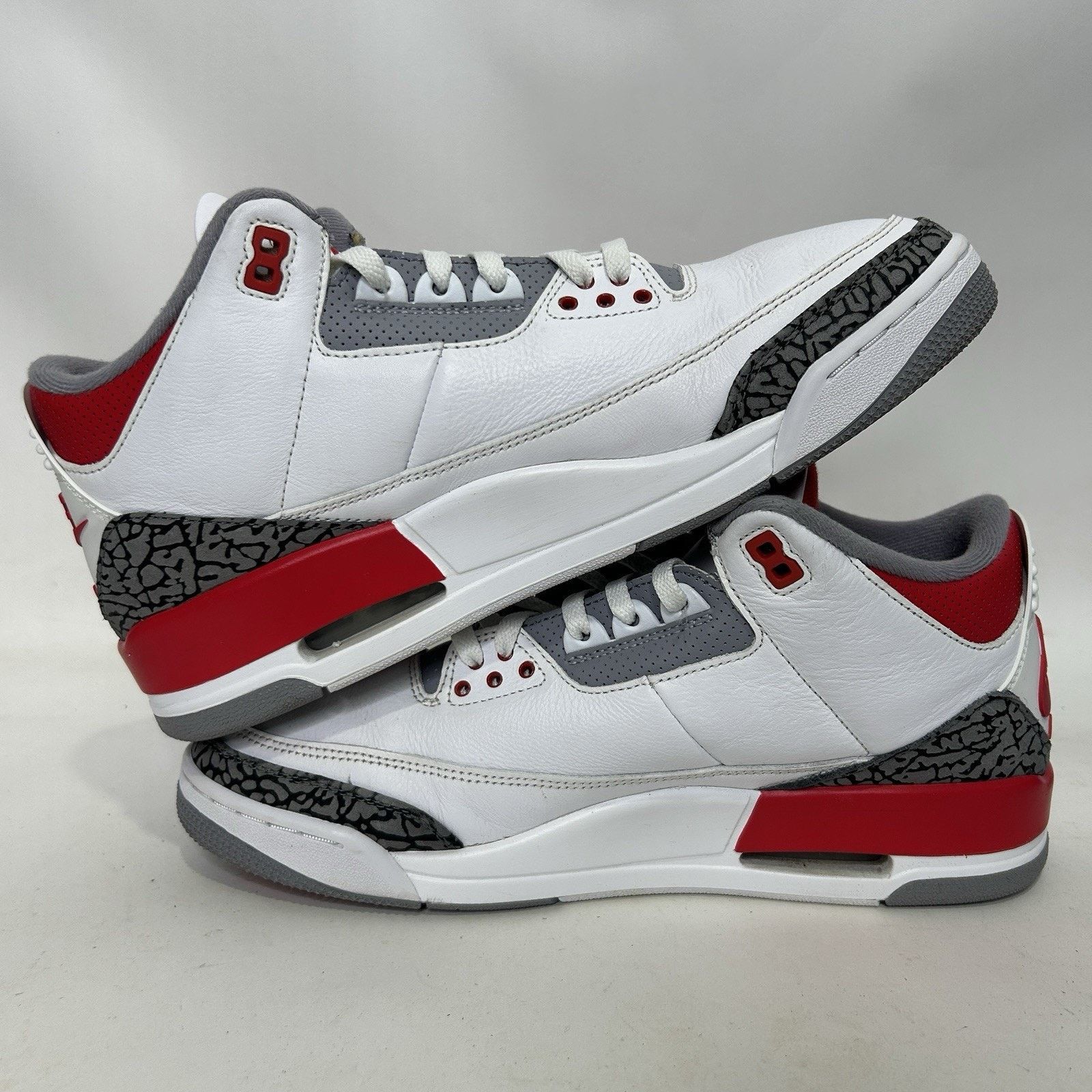 Jordan Brand Nike Air Jordan 3 Retro OG “Fire Red” (2022) DN3707-160 Size US 12 / EU 45 - 3 Thumbnail