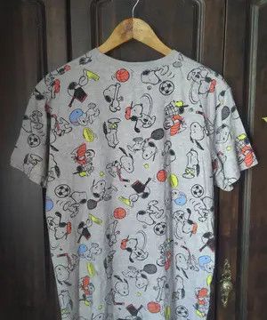 Peanut Snoopy fullprint casual shirt